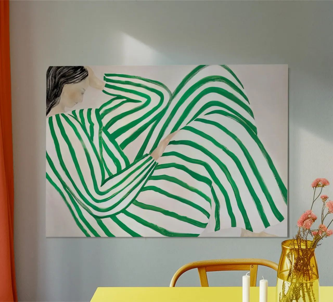 Sofia Lind 25 poster con telaio in legno da Sonya Noel