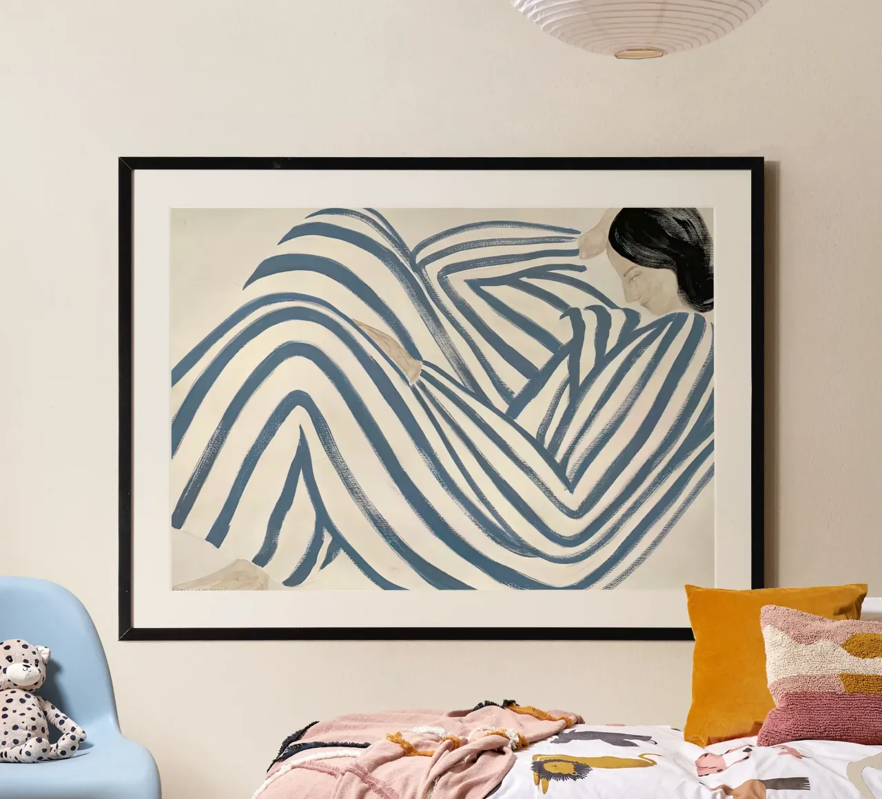 Sofia Lind 26 poster con telaio in alluminio da Sonya Noel