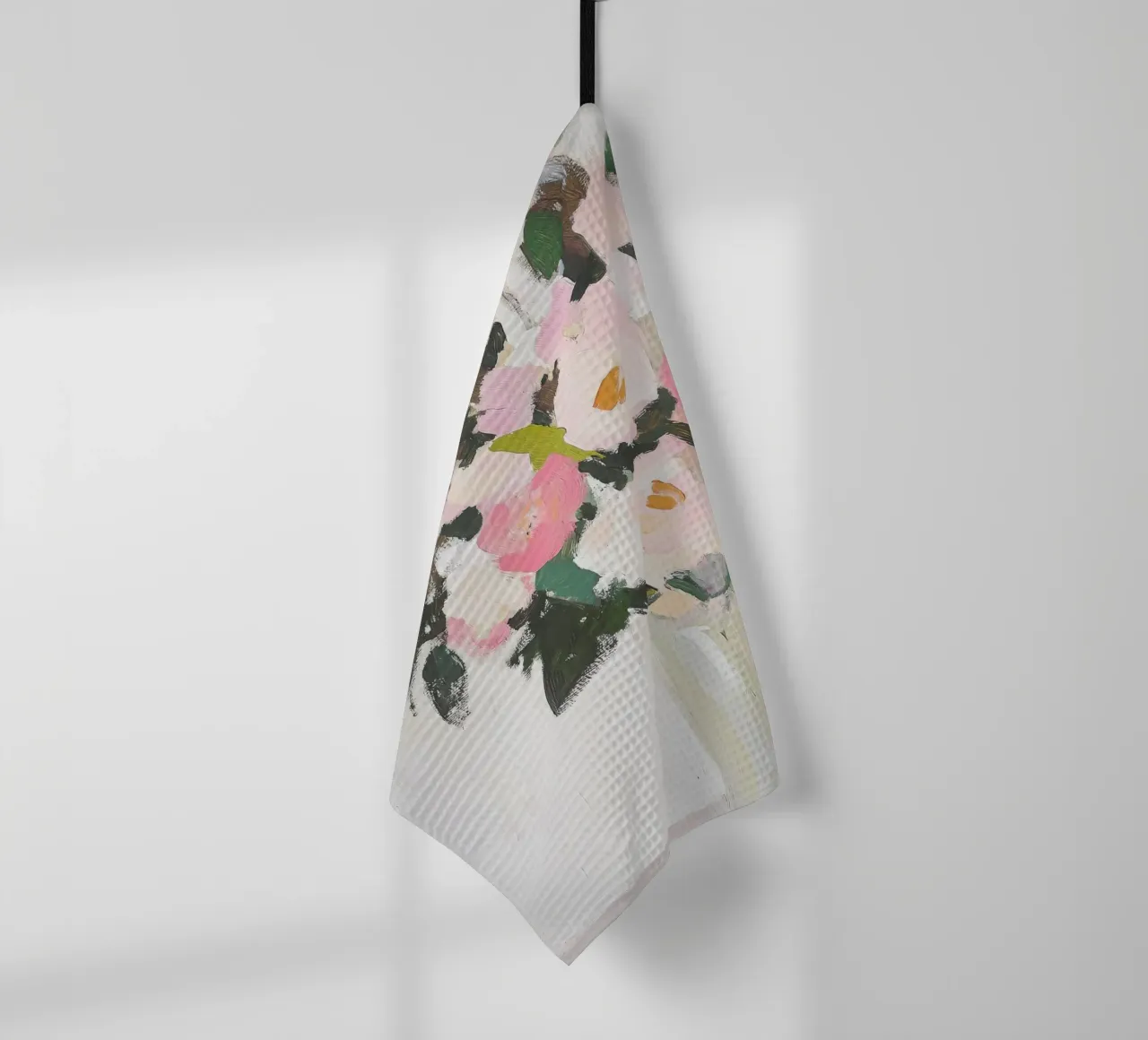 Fleurs dans un vase - Moderne & Minimaliste torchon de Euphoria Theresa