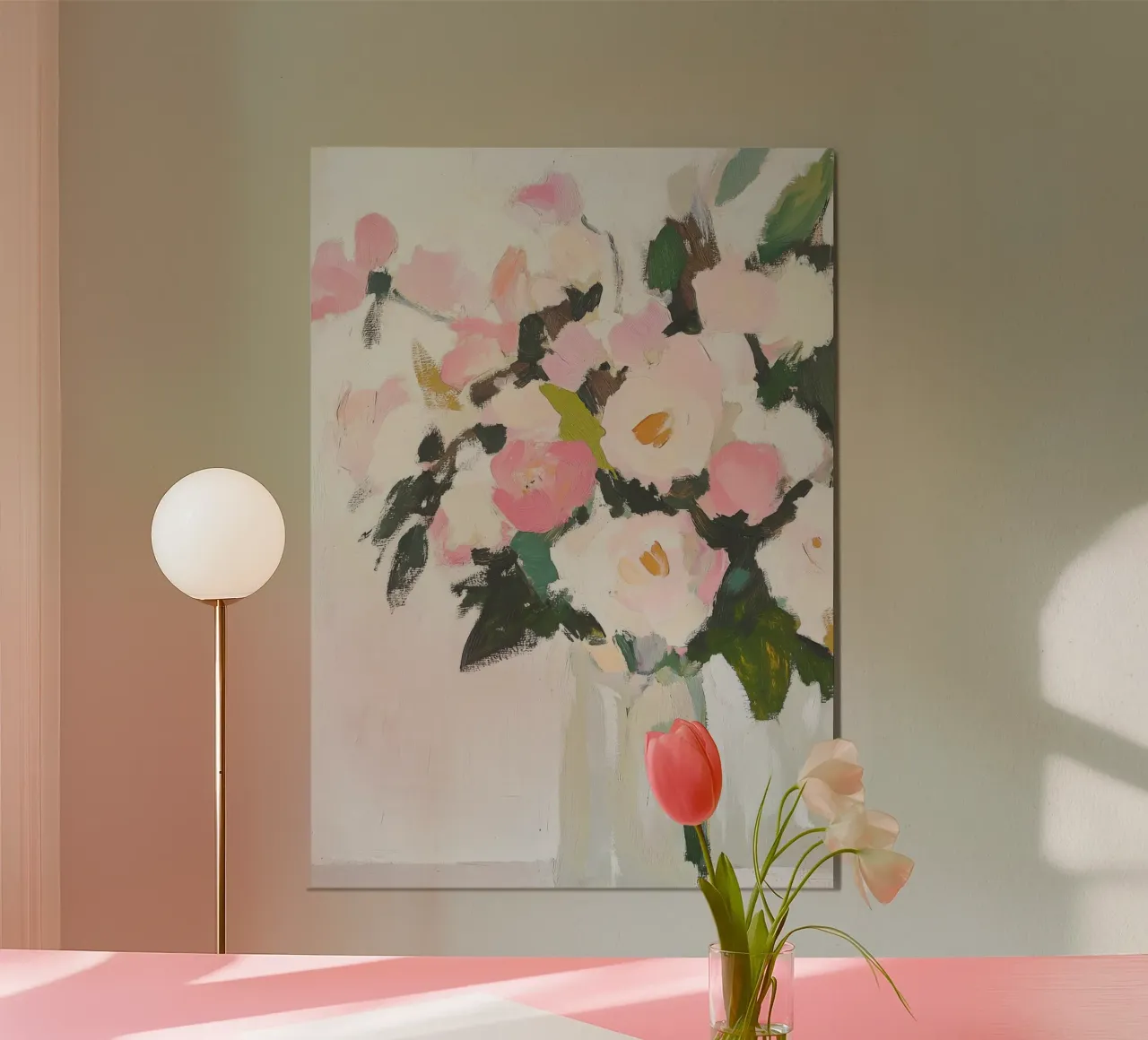 Fiori in vaso - Moderno e minimalista poster da Euphoria Theresa