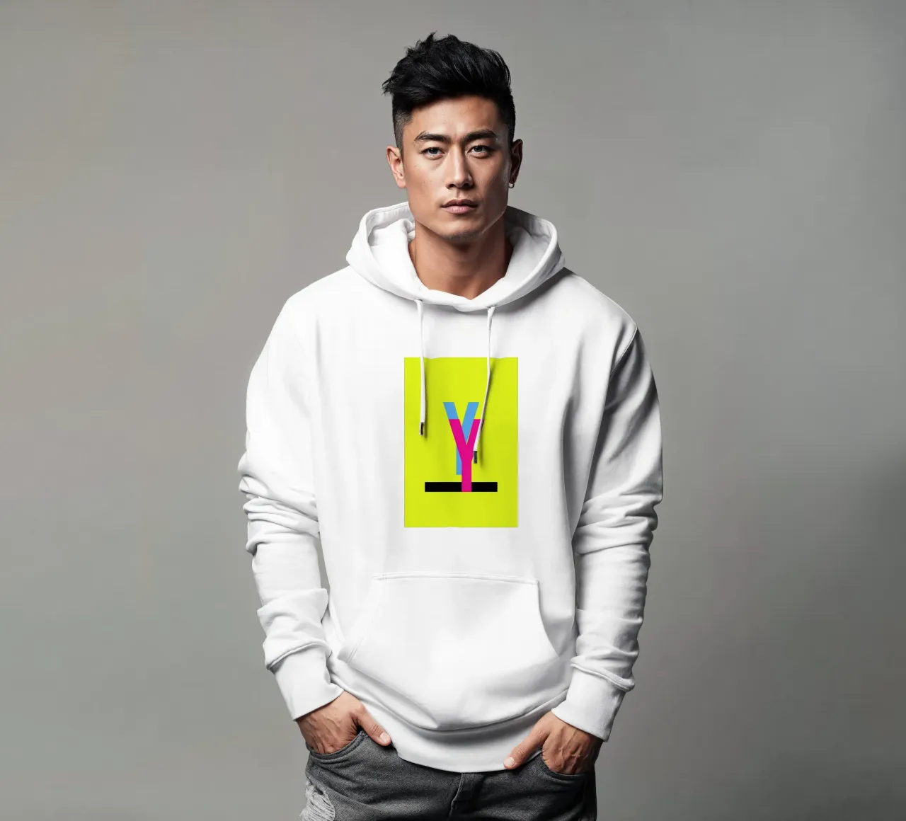 CMYK-Y felpa con cappuccio da Matěj Kašpar Jirásek