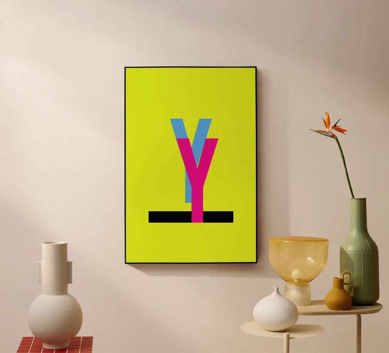 CMYK-Y plexiglass da Matěj Kašpar Jirásek