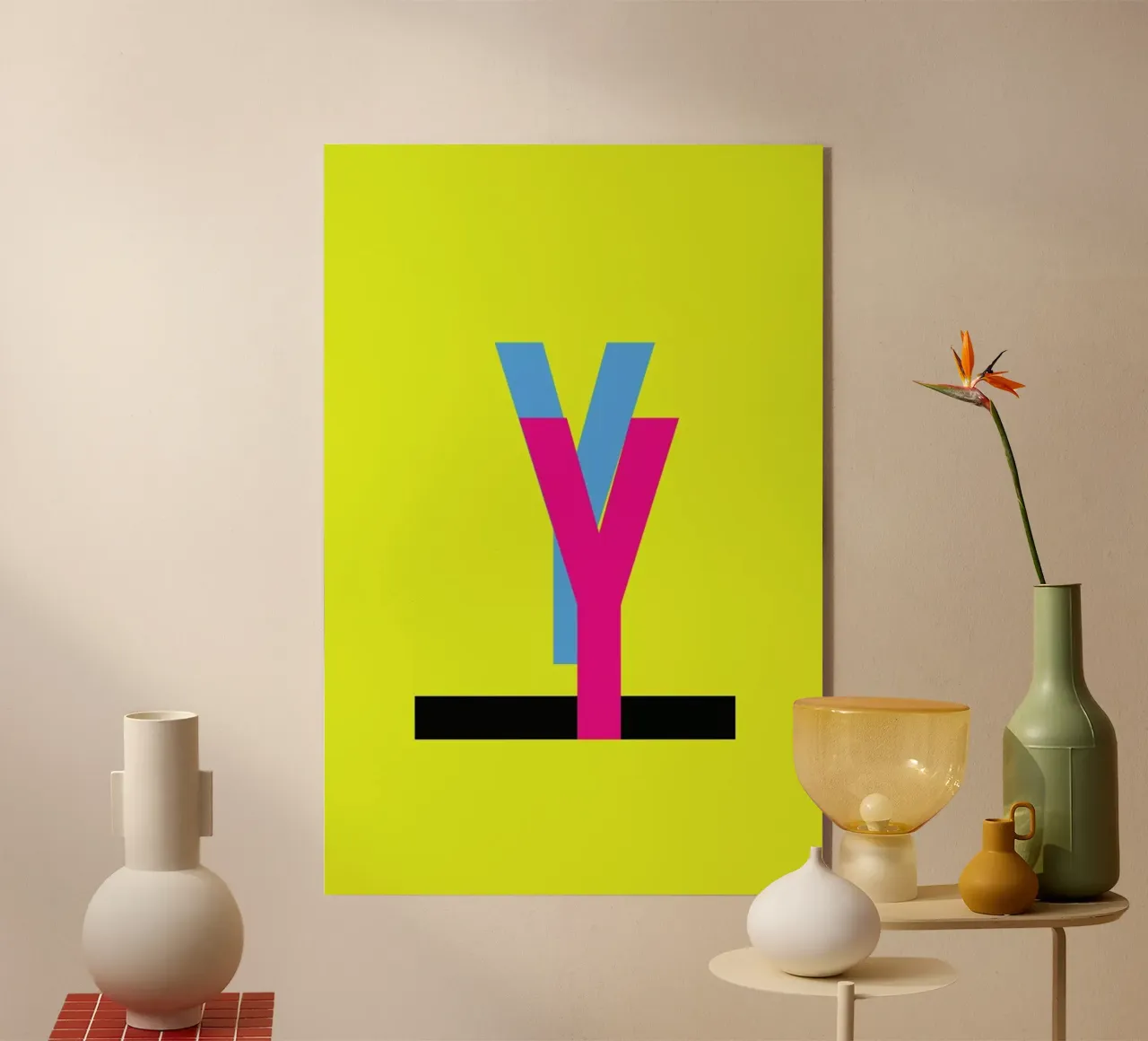 CMYK-Y plexiglass da Matěj Kašpar Jirásek