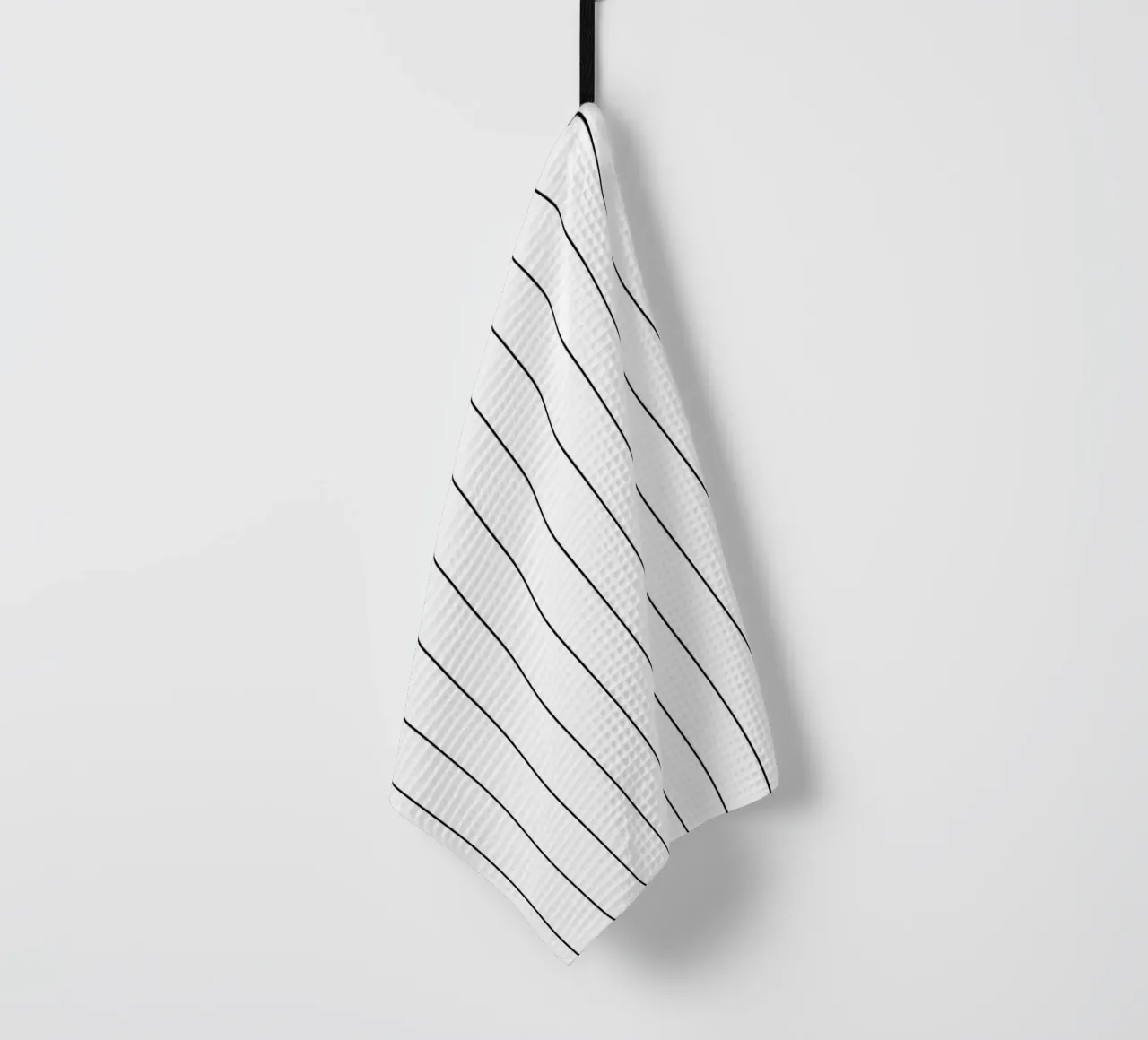 Minimal Basic Classic Stripes | Nero su bianco canovaccio da cucina da Beauty in Simplicity