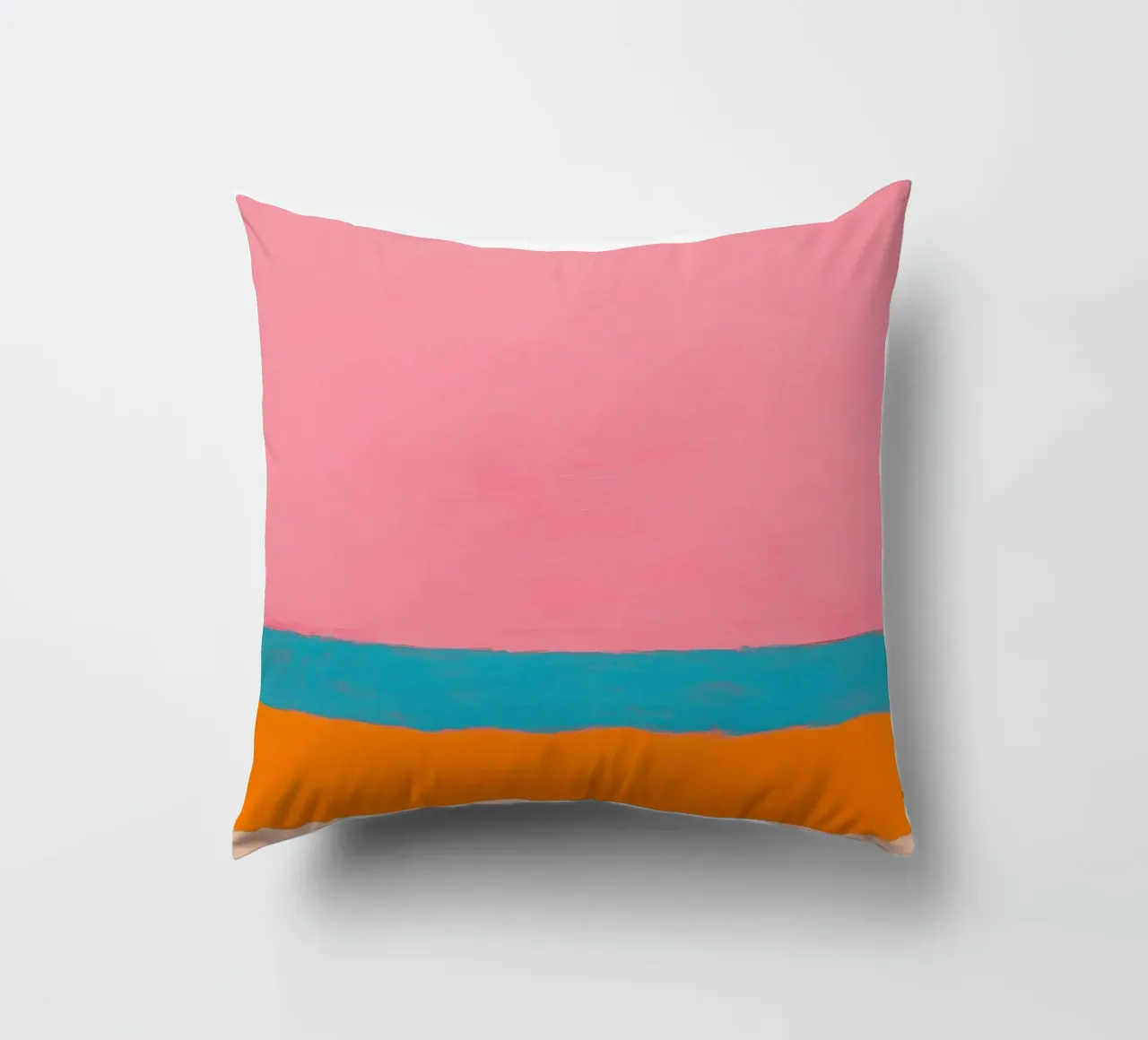 Linee minimaliste su rosa cuscino da Euphoria Theresa