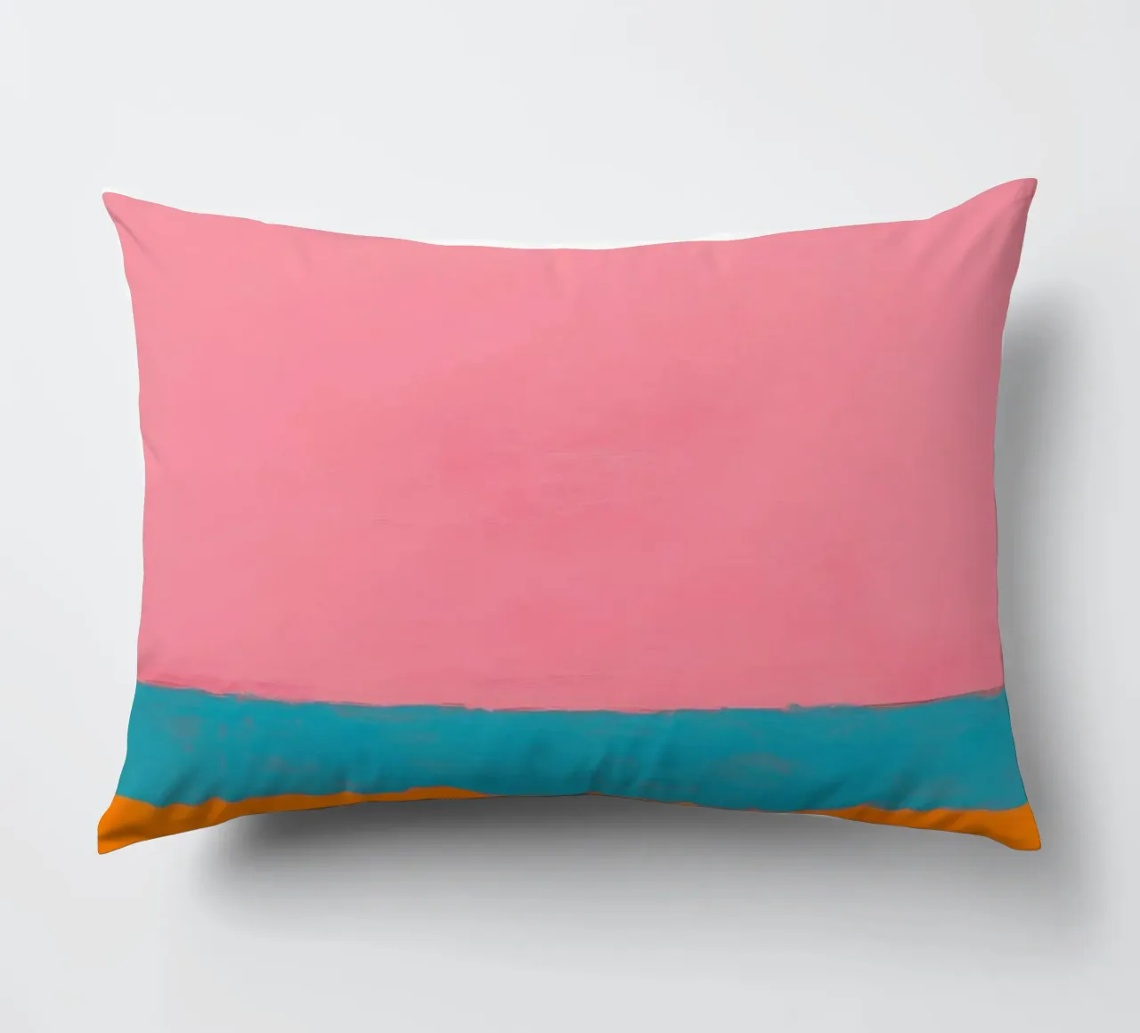 Linee minimaliste su rosa cuscino da Euphoria Theresa