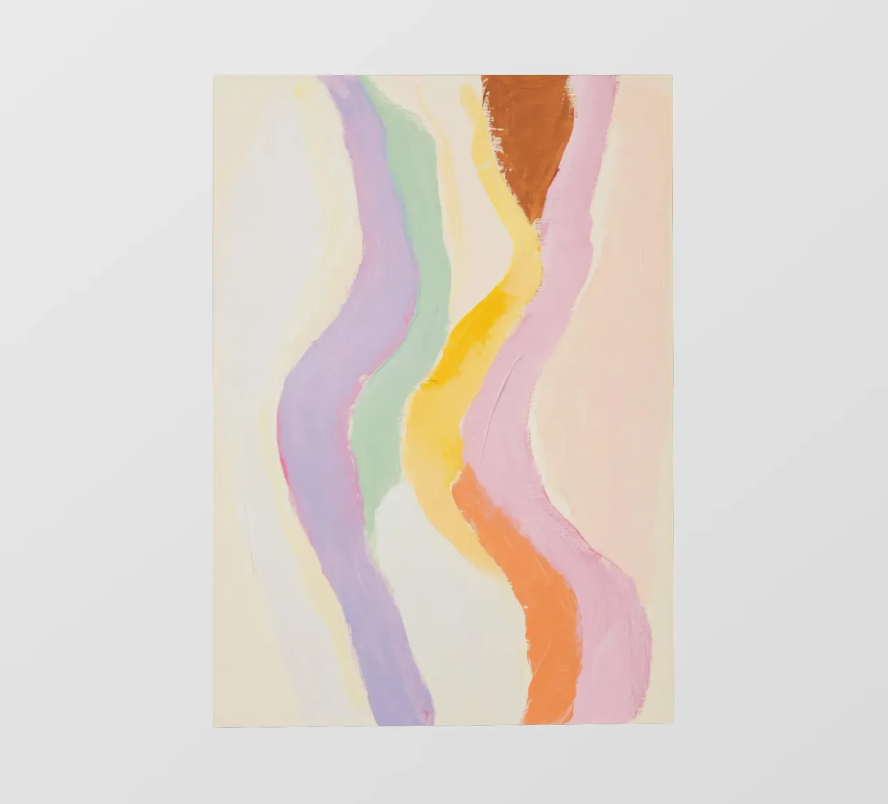 Forme fluide in colori pastello pellicola backlit da Euphoria Theresa
