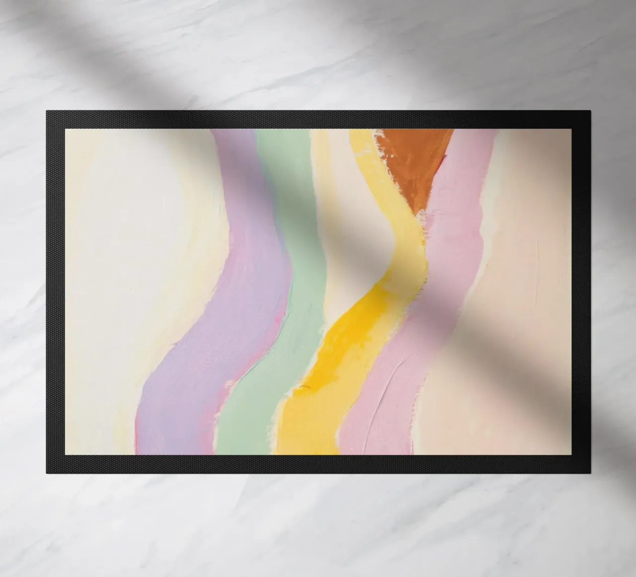 Forme fluide in colori pastello zerbino da Euphoria Theresa