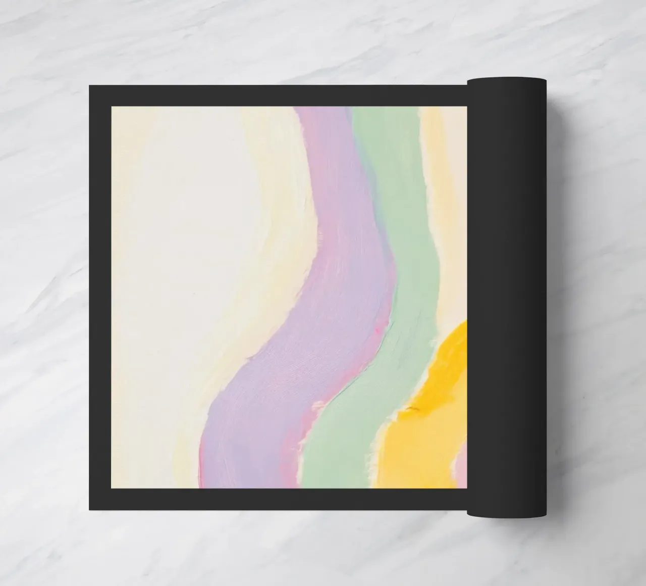 Forme fluide in colori pastello zerbino da Euphoria Theresa