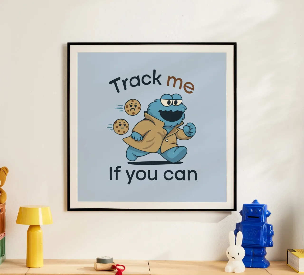 Verfolgen Sie mich, wenn Sie können Poster von Loobs