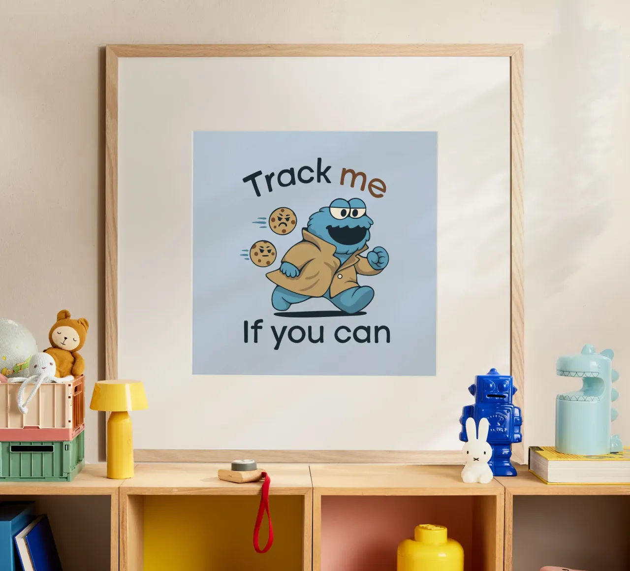 Verfolgen Sie mich, wenn Sie können Poster von Loobs