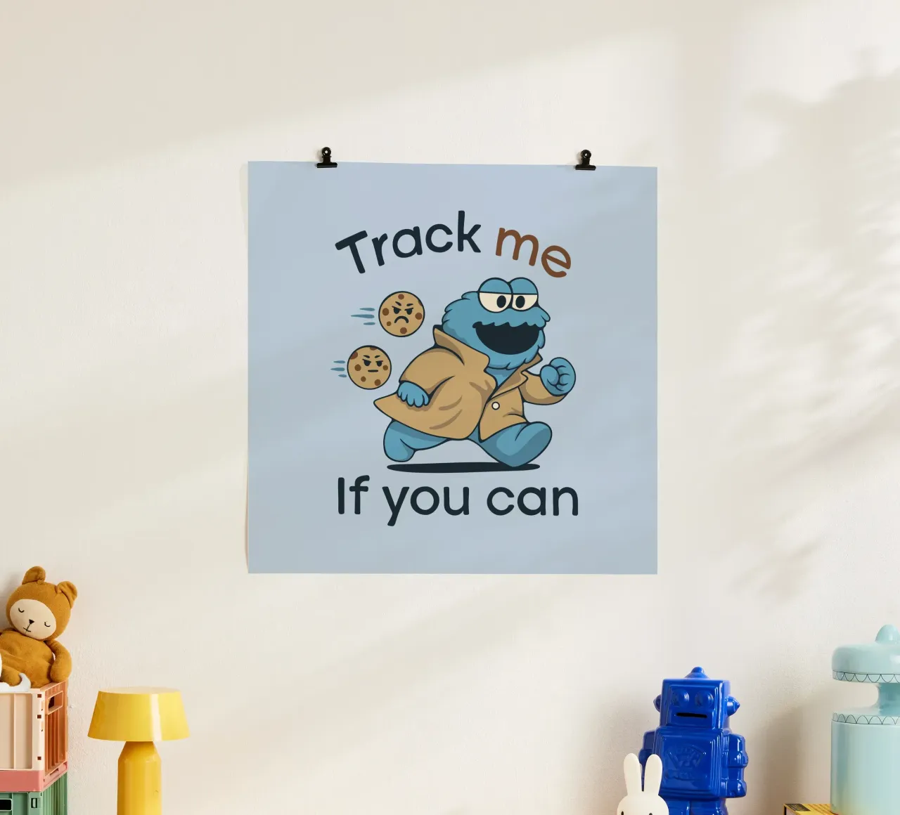 Verfolgen Sie mich, wenn Sie können Poster von Loobs