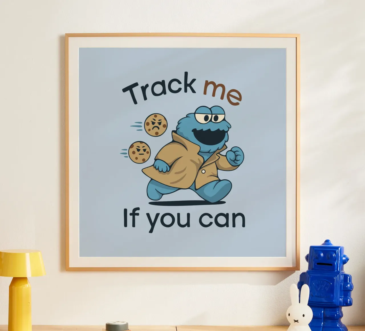 Verfolgen Sie mich, wenn Sie können Poster von Loobs