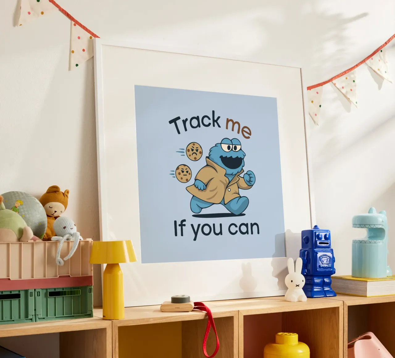 Verfolgen Sie mich, wenn Sie können Poster von Loobs