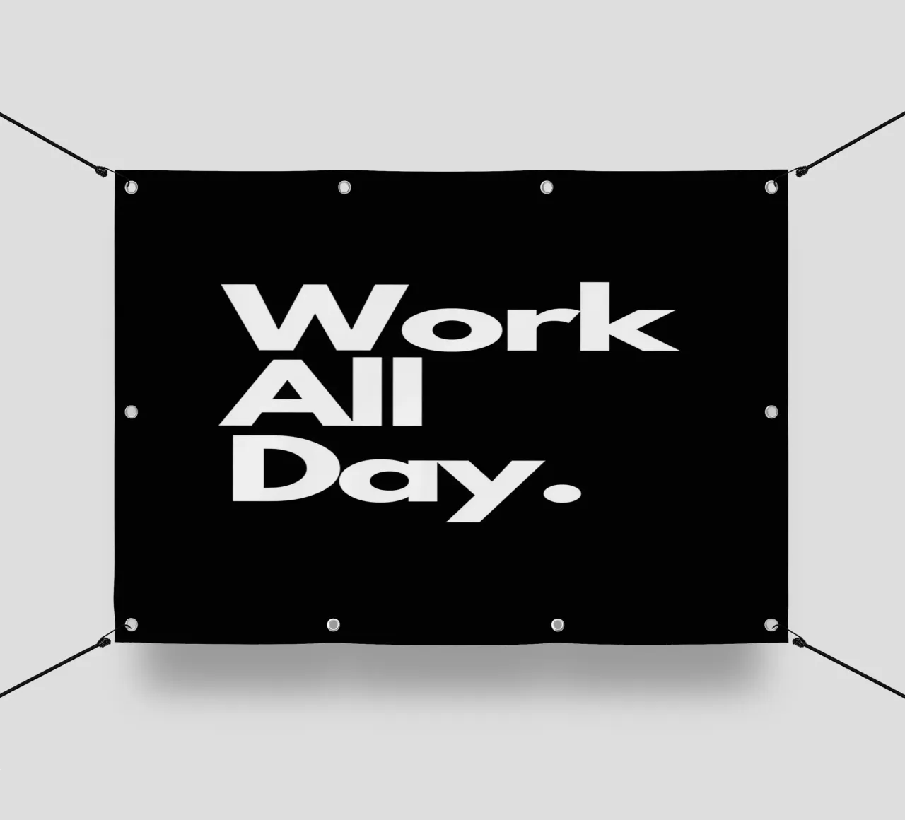 Work All Day telo in pvc da Type & Tape