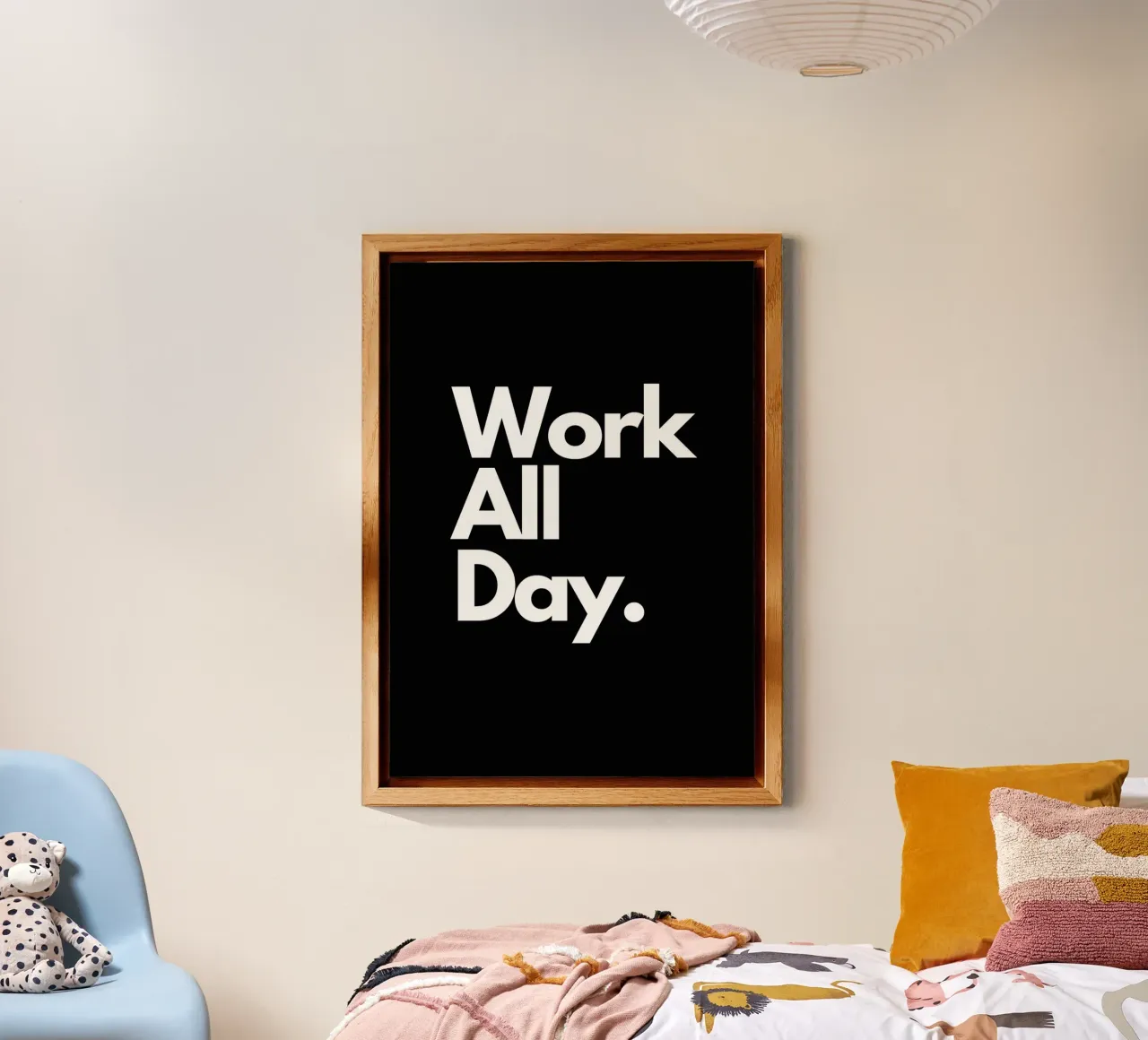Work All Day alluminio dibond da Type & Tape