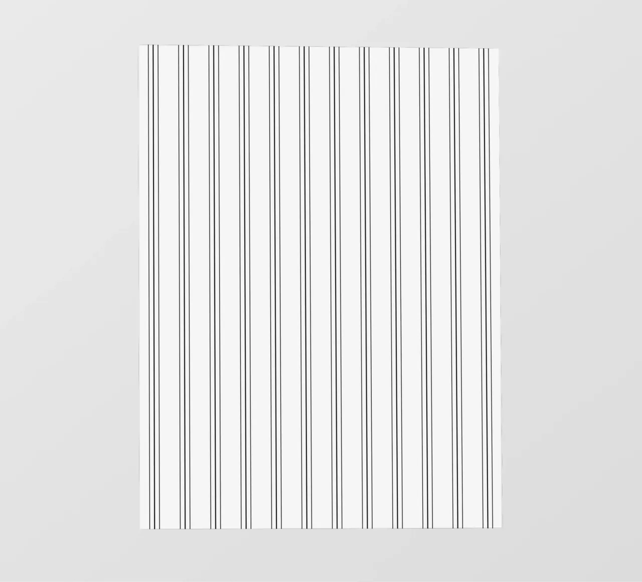 Minimal Classic Scandi a righe miste | Nero su bianco pellicola backlit da Beauty in Simplicity