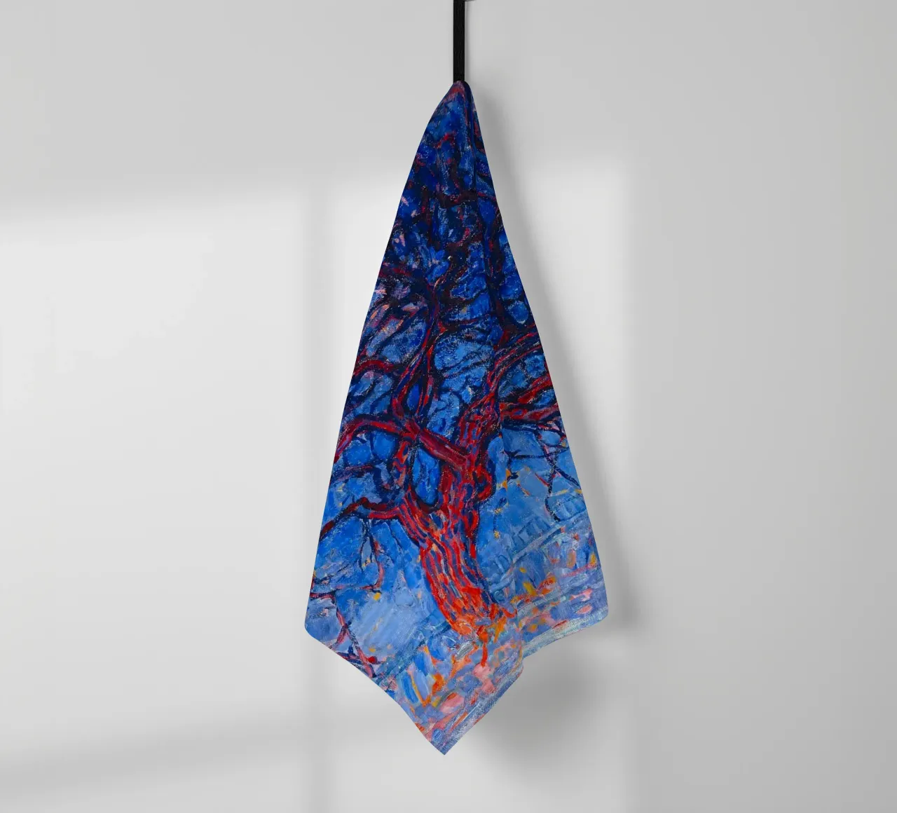 Piet Mondrian - Evening; Red Tree canovaccio da cucina da apoloprints