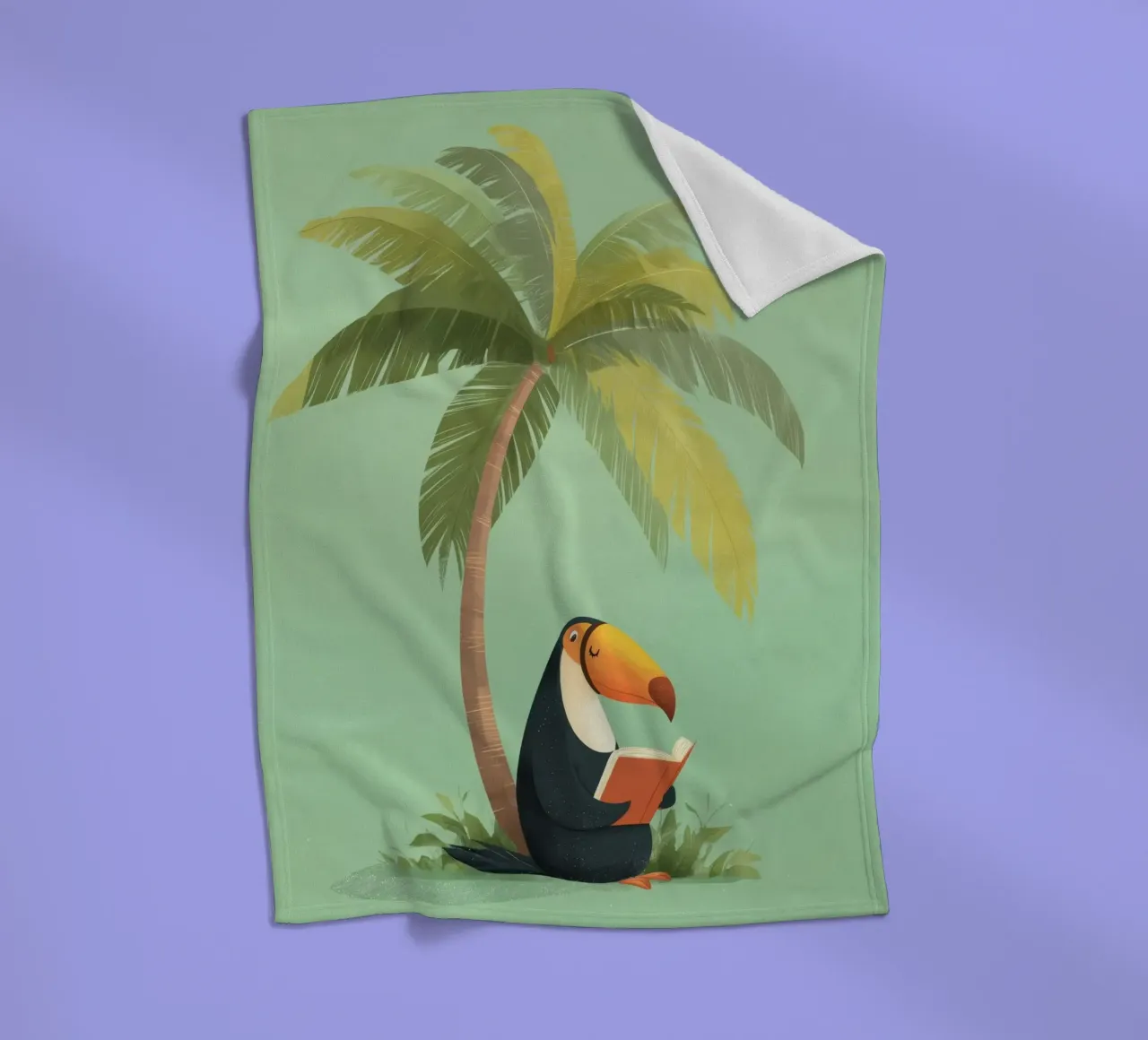 Storytime with Mr. Beak coperta in pile da Kiara