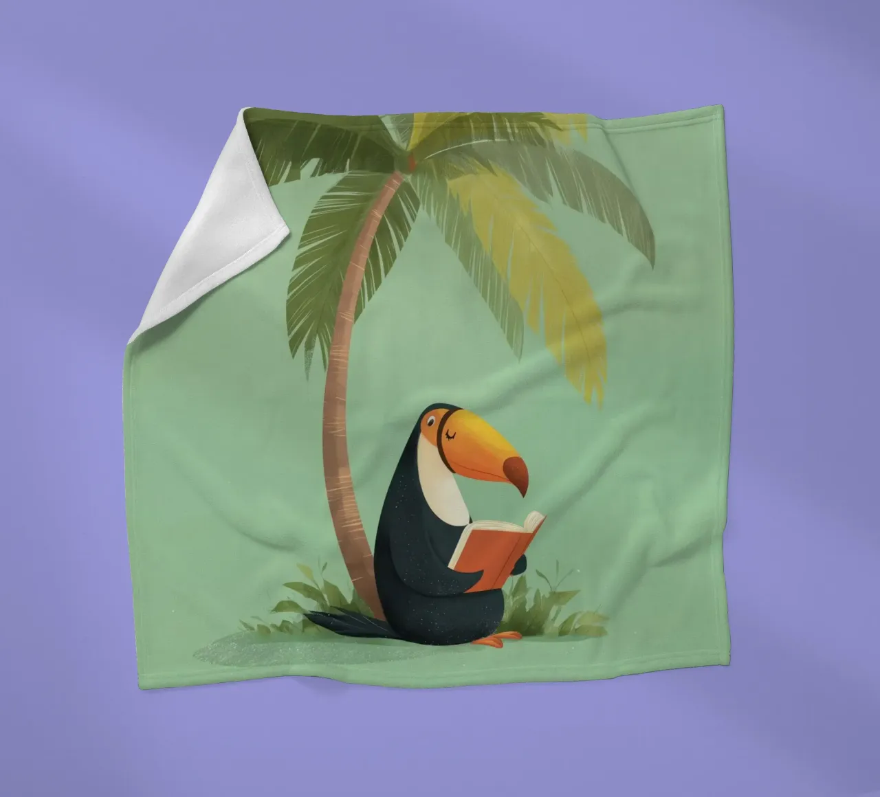 Storytime with Mr. Beak coperta in pile da Kiara
