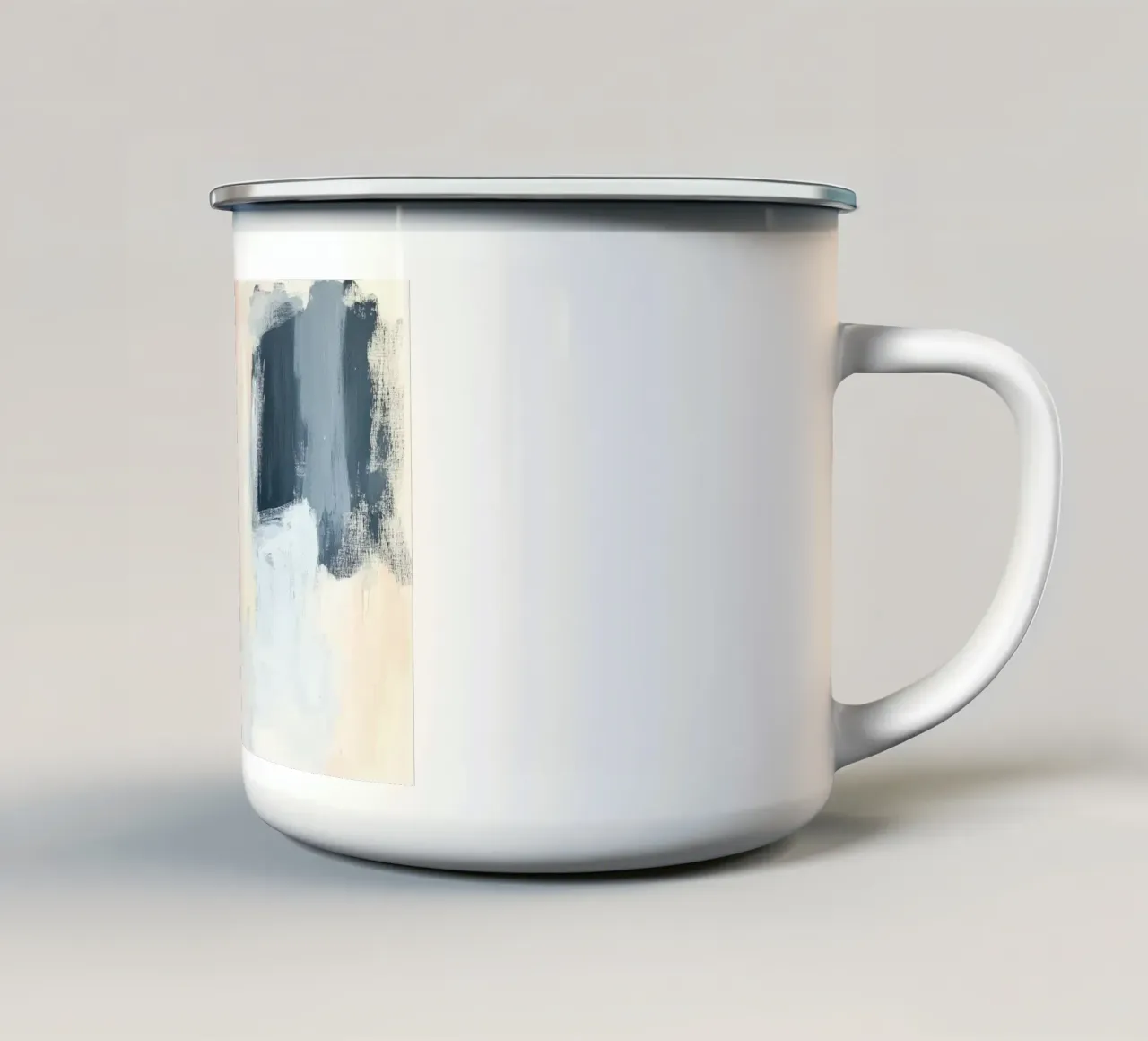 Risveglio di primavera in colori pastello tazza in smalto da Euphoria Theresa