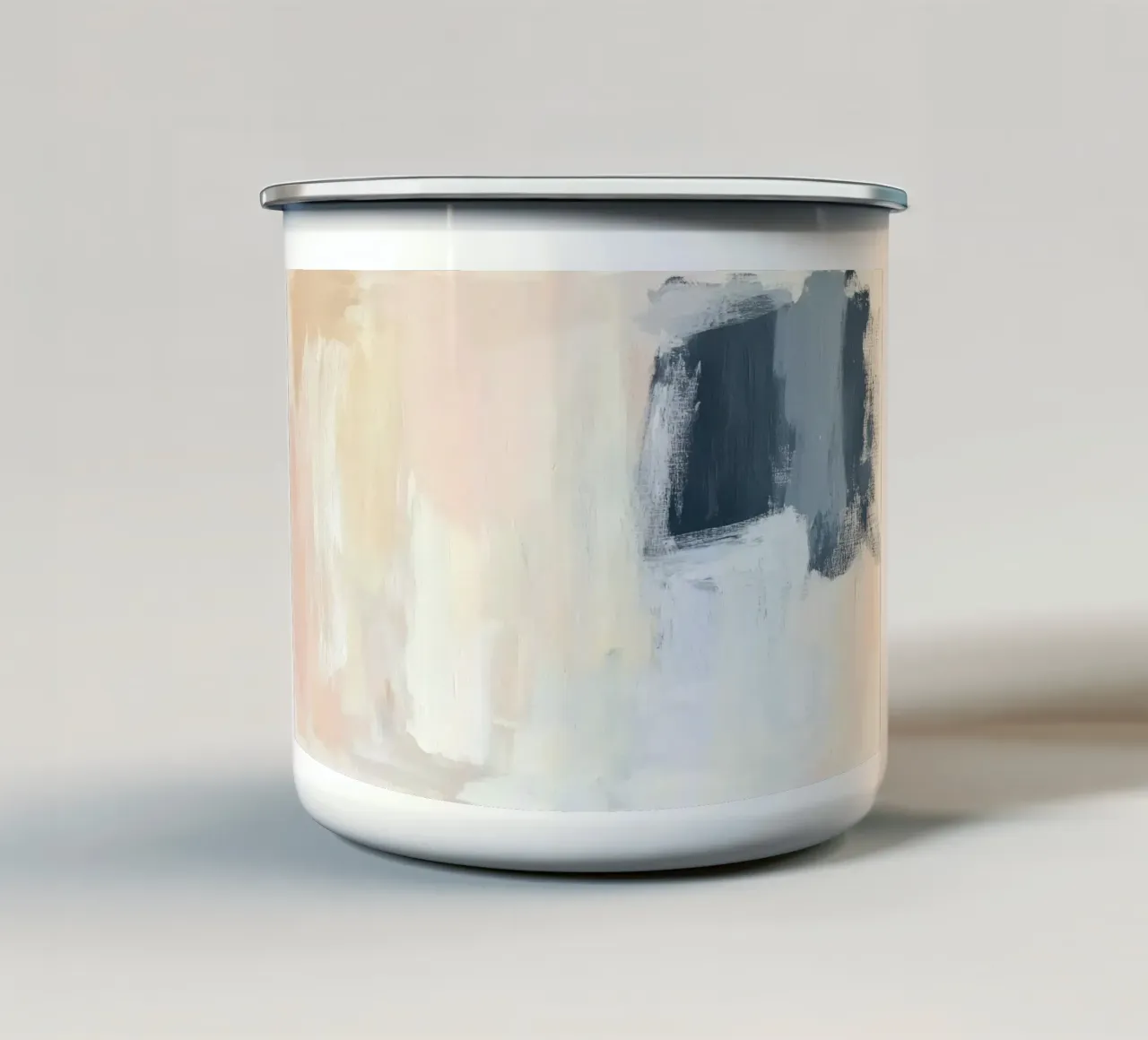 Risveglio di primavera in colori pastello tazza in smalto da Euphoria Theresa