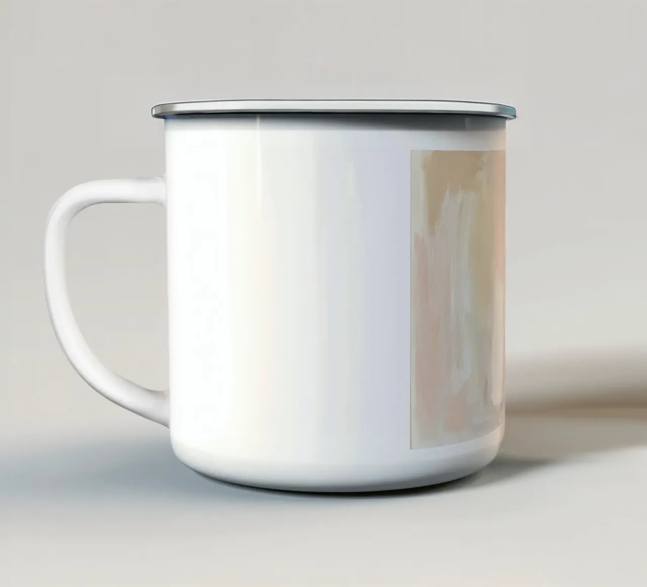 Risveglio di primavera in colori pastello tazza in smalto da Euphoria Theresa