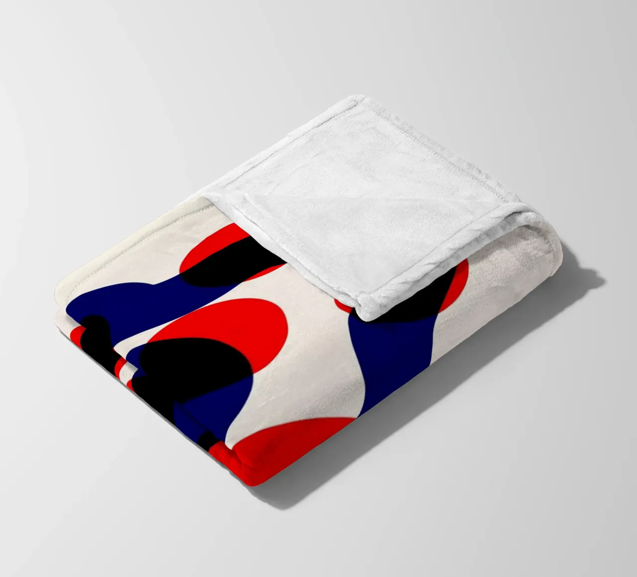 River Walk Abstract fleece blanket by Fox & Velvet