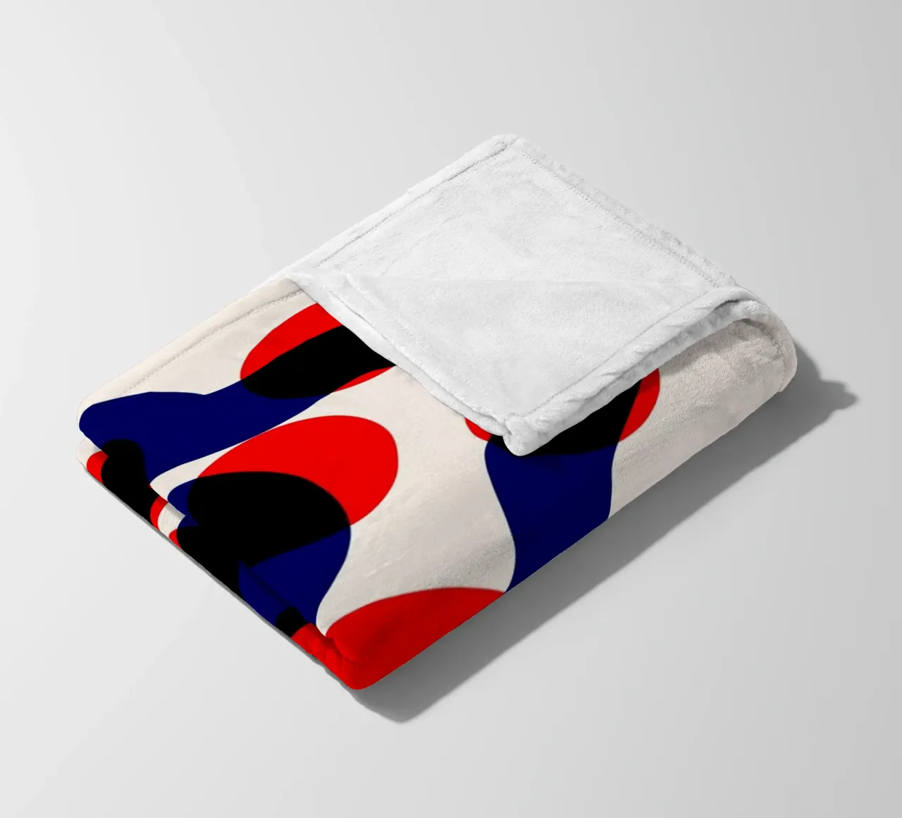 River Walk Abstract fleece blanket by Fox & Velvet