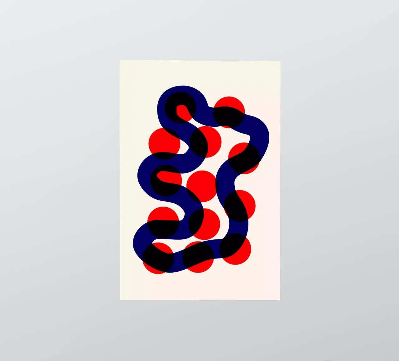 River Walk Abstract sticker by Fox & Velvet