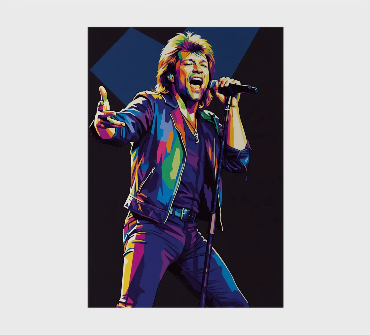 Bon Jovi performance notebook by Hantamrata