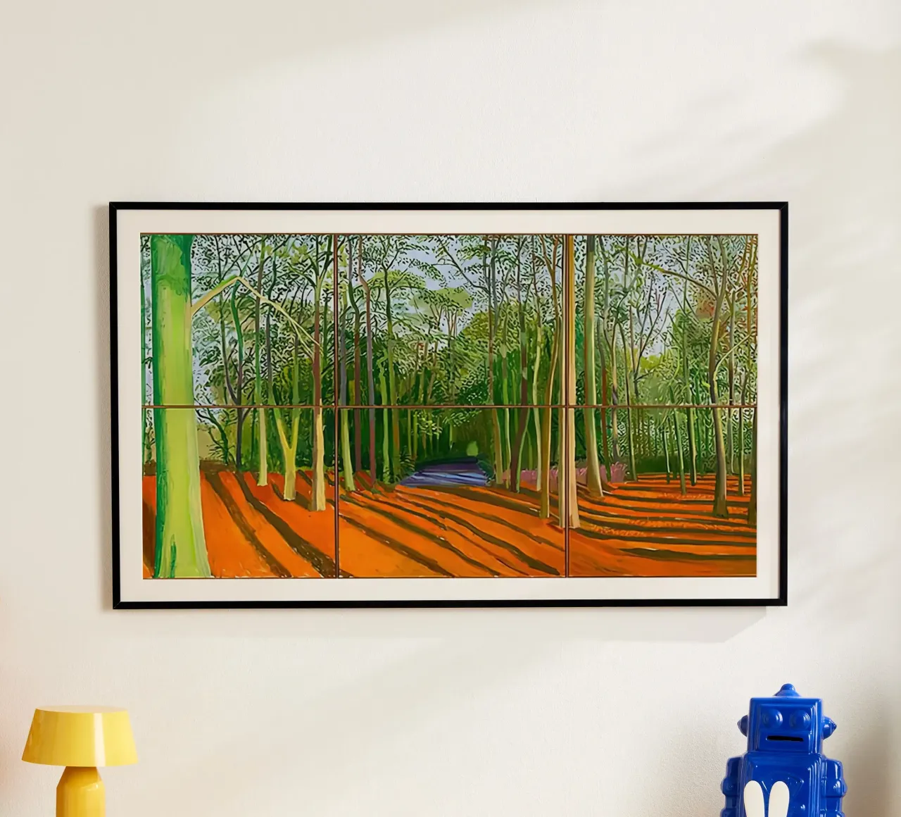 2006, Bosco di Woldgate poster con telaio in legno da Glen Stephens