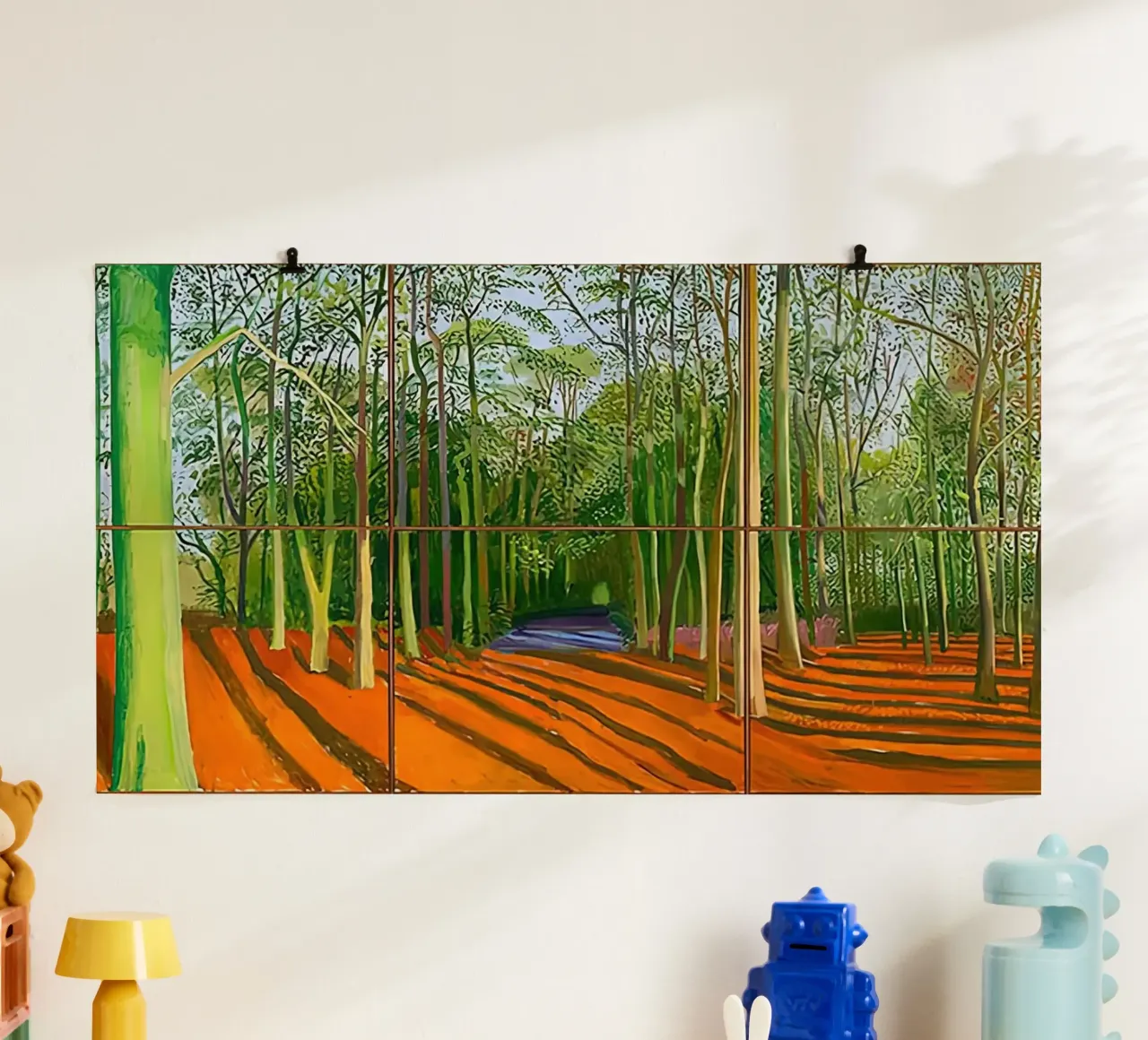 2006, Bosco di Woldgate poster con telaio in legno da Glen Stephens