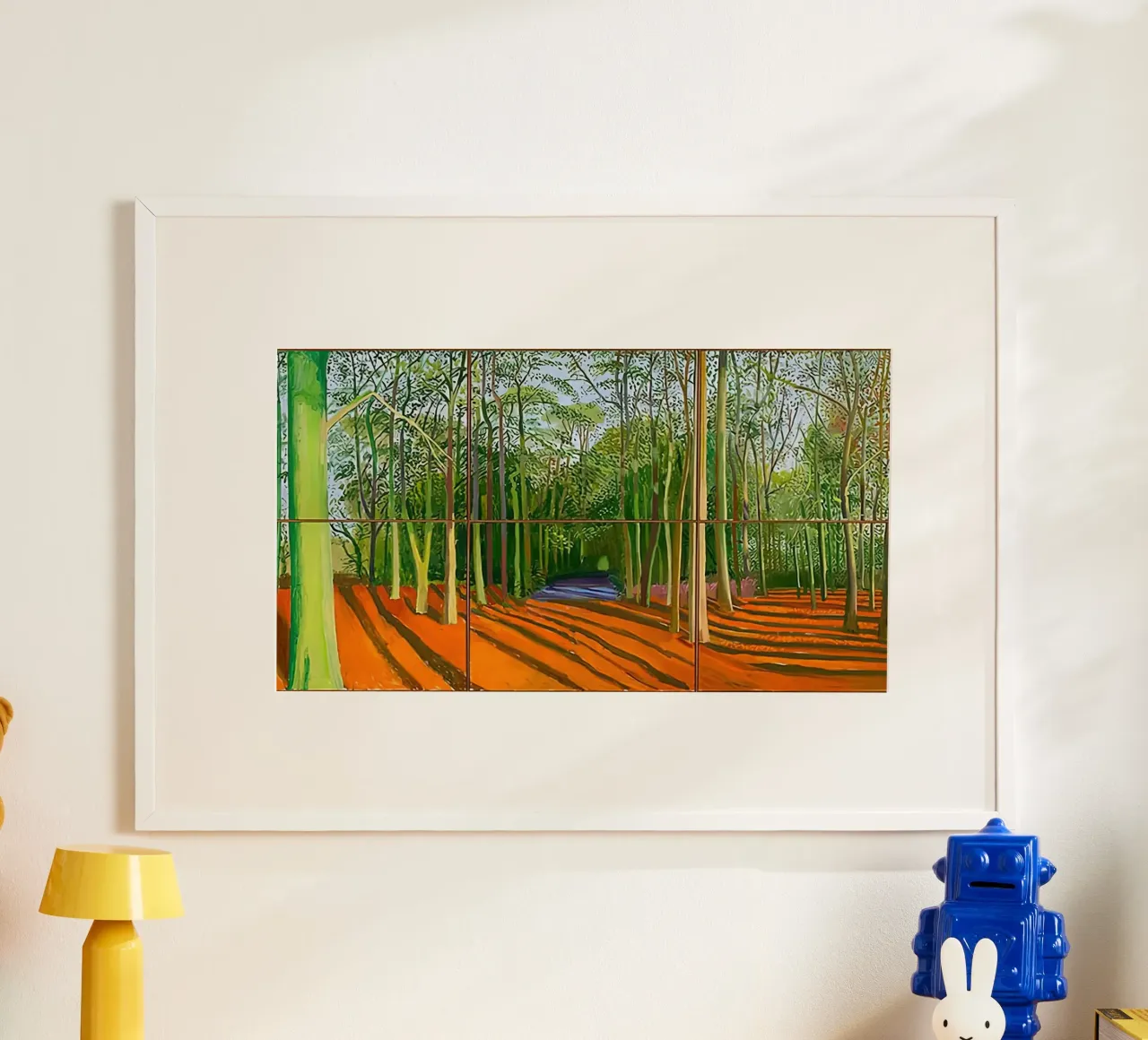 2006, Bosco di Woldgate poster con telaio in legno da Glen Stephens