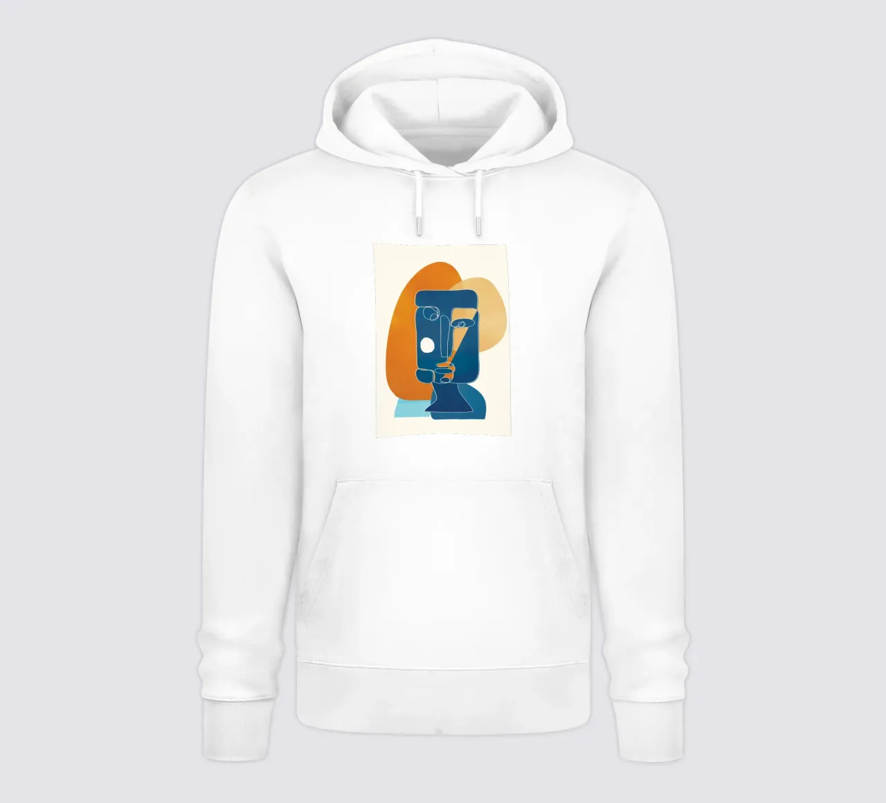 Abstract Mask Design 2 felpa con cappuccio da cityart