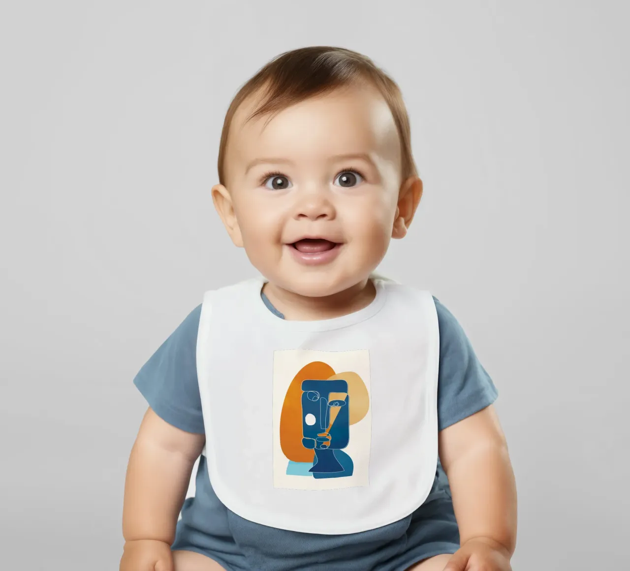 Abstract Mask Design 2 bavaglino da cityart