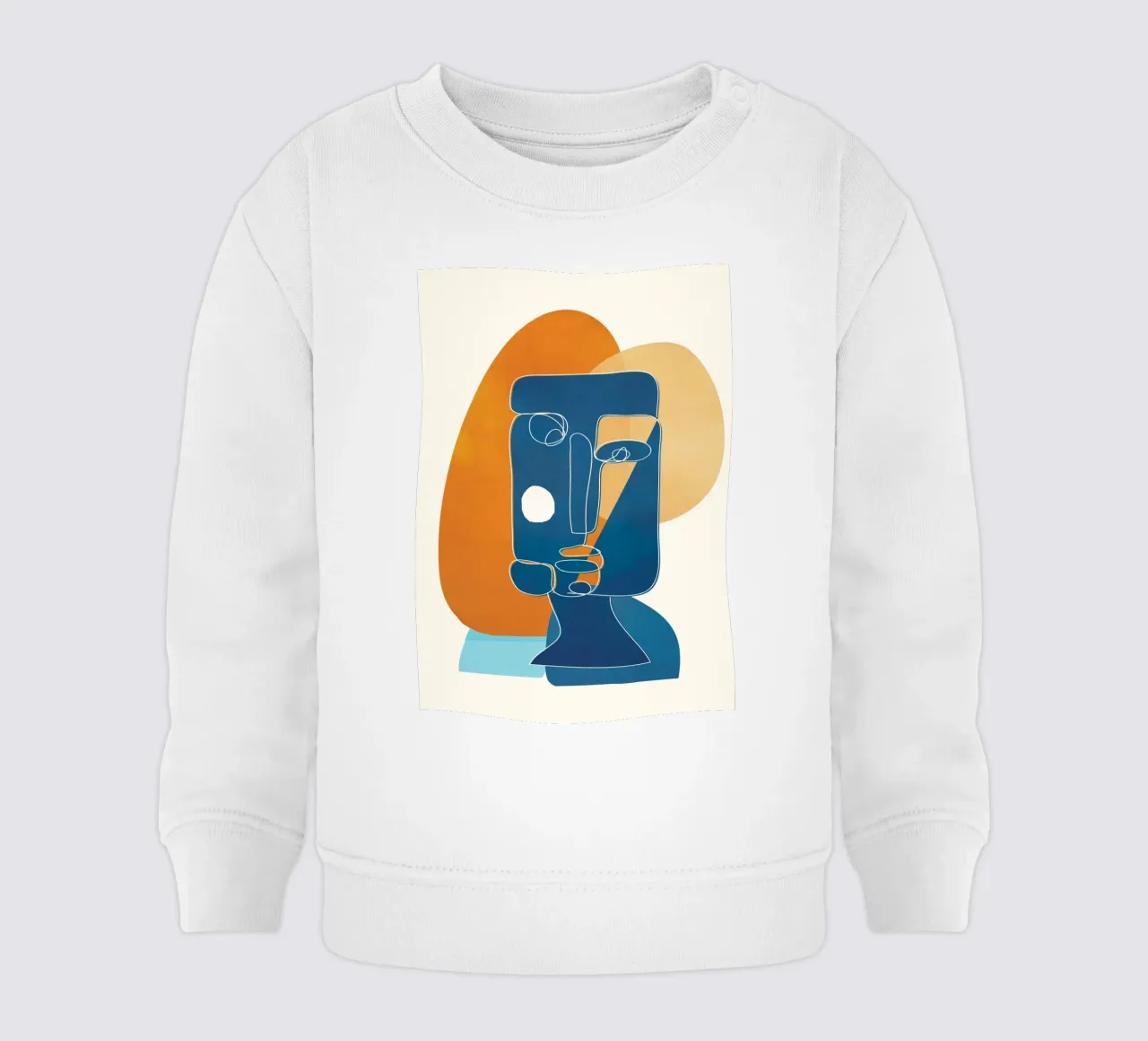 Abstract Mask Design 2 felpa neonato da cityart