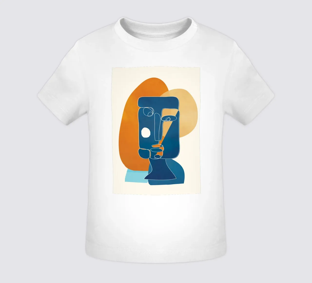 Abstract Mask Design 2 maglietta neonato da cityart
