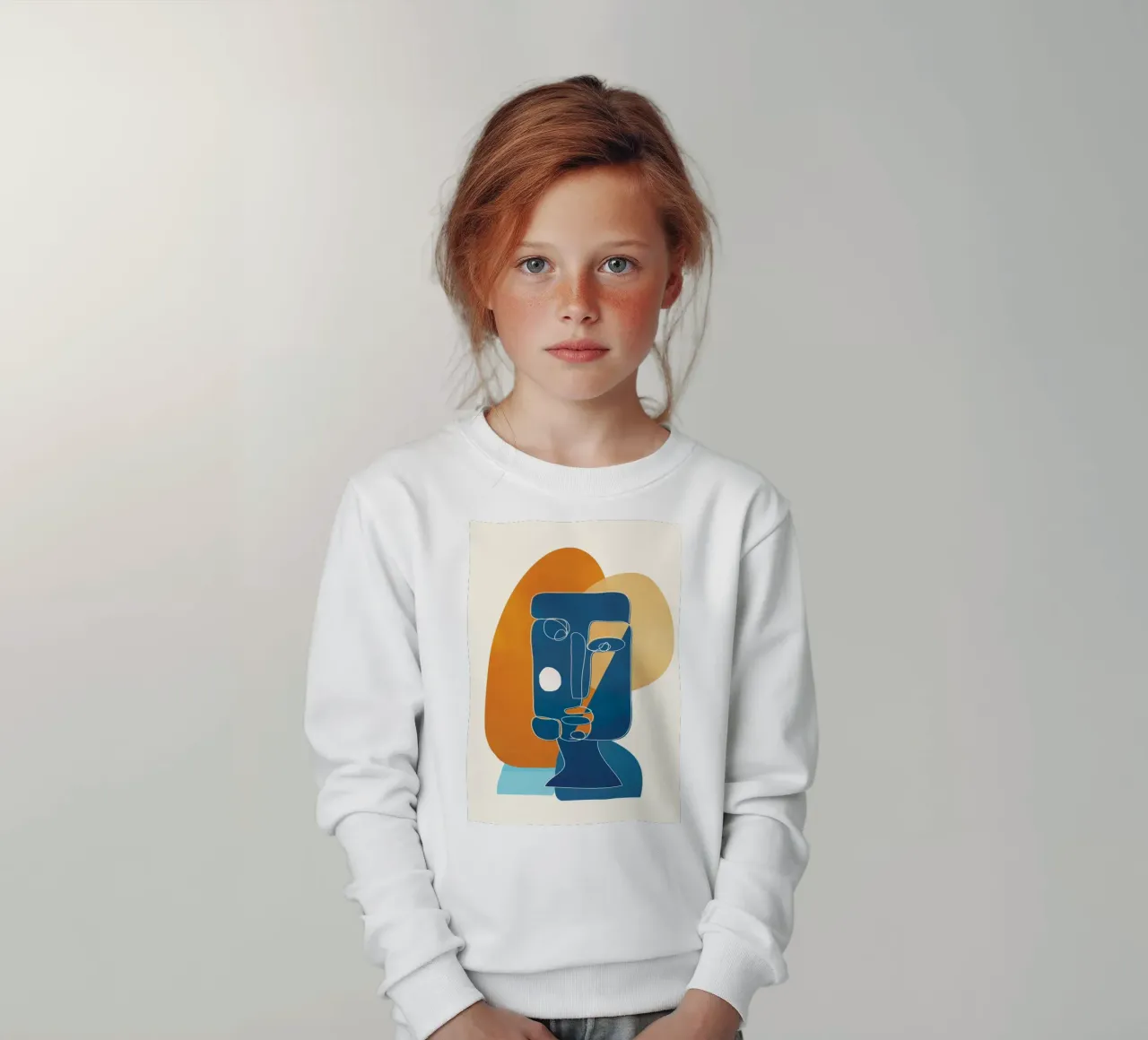 Abstract Mask Design 2 felpa bambino da cityart