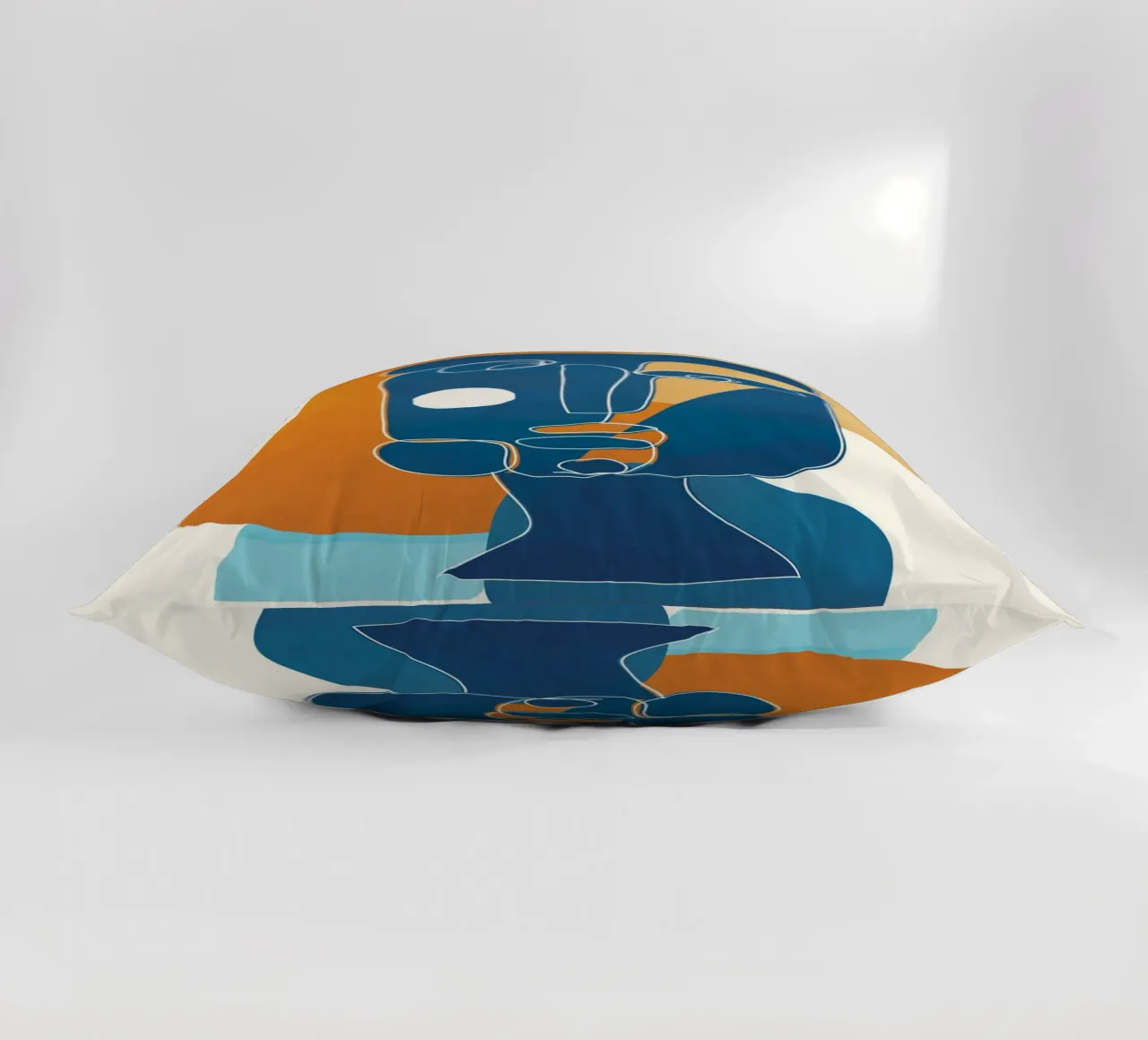 Abstract Mask Design 2 cuscino da cityart