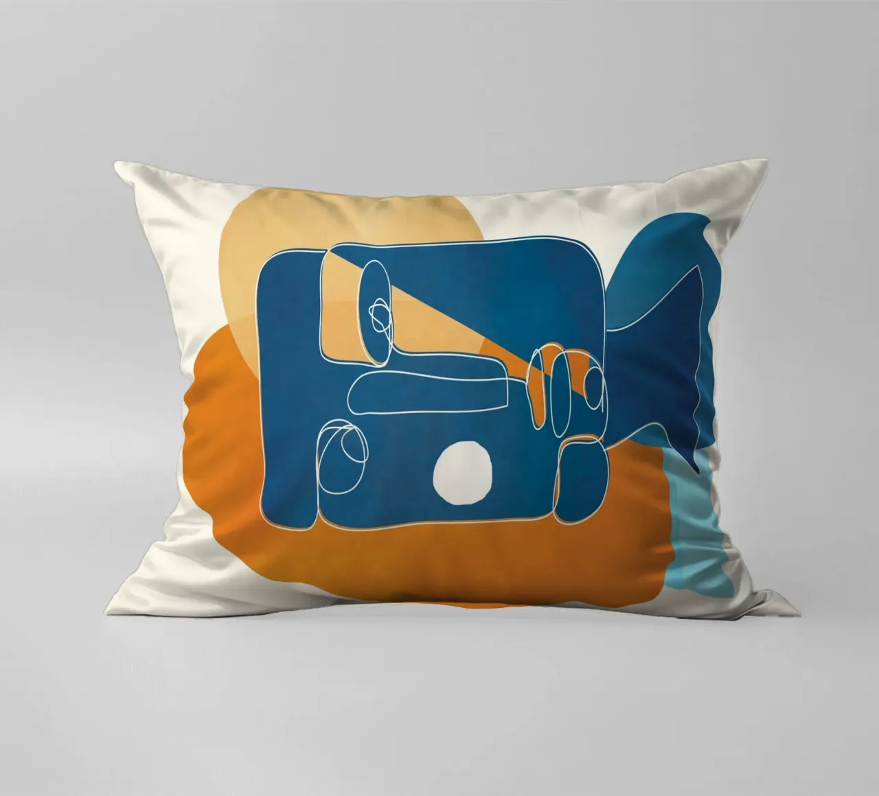 Abstract Mask Design 2 cuscino da cityart