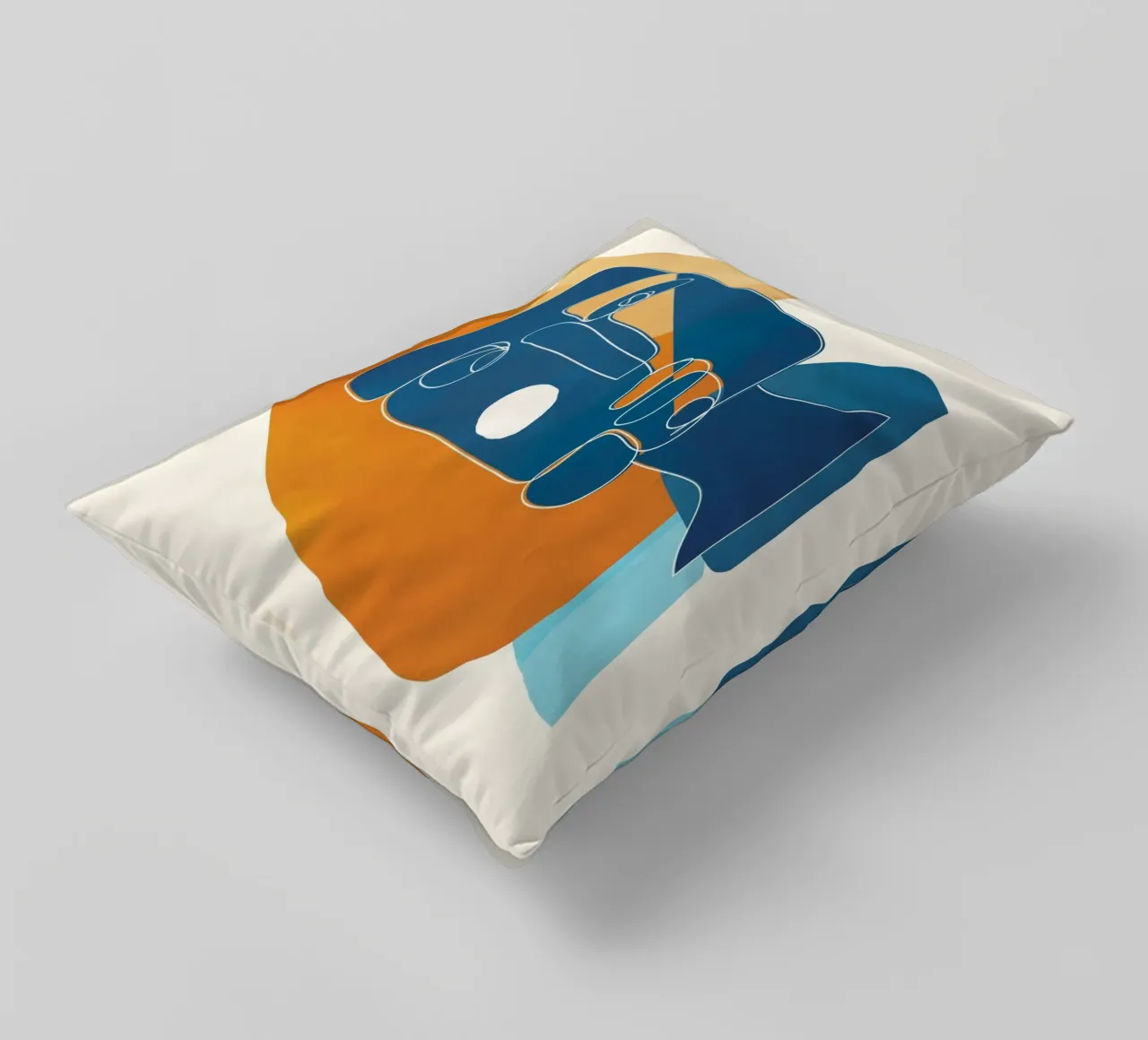 Abstract Mask Design 2 cuscino da cityart