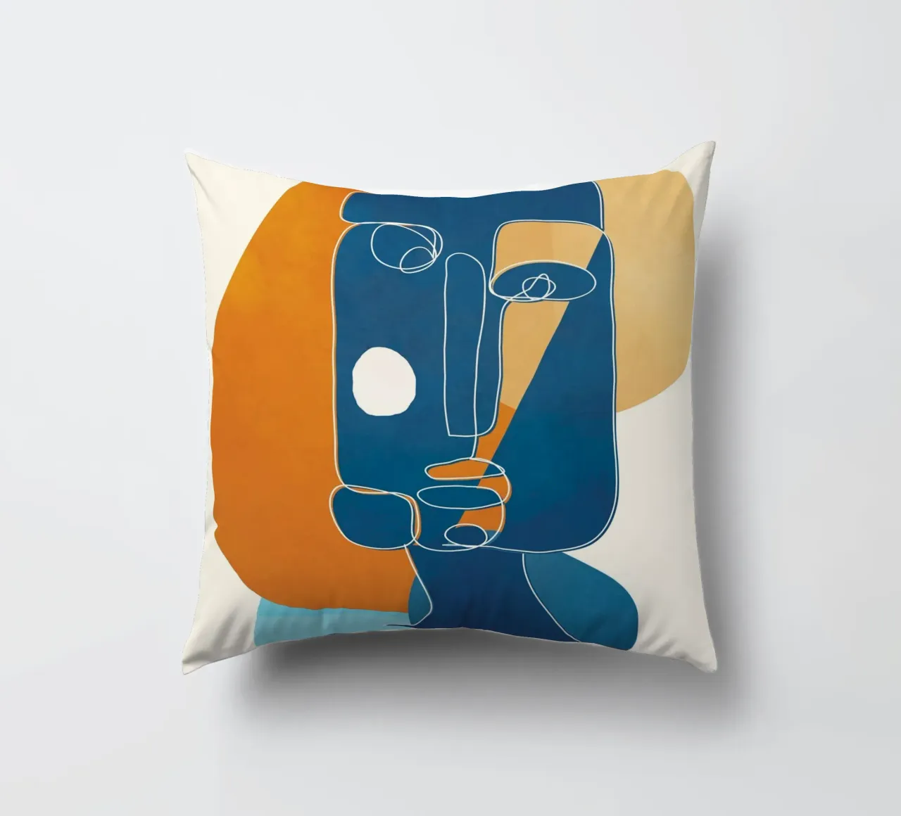 Abstract Mask Design 2 cuscino da cityart