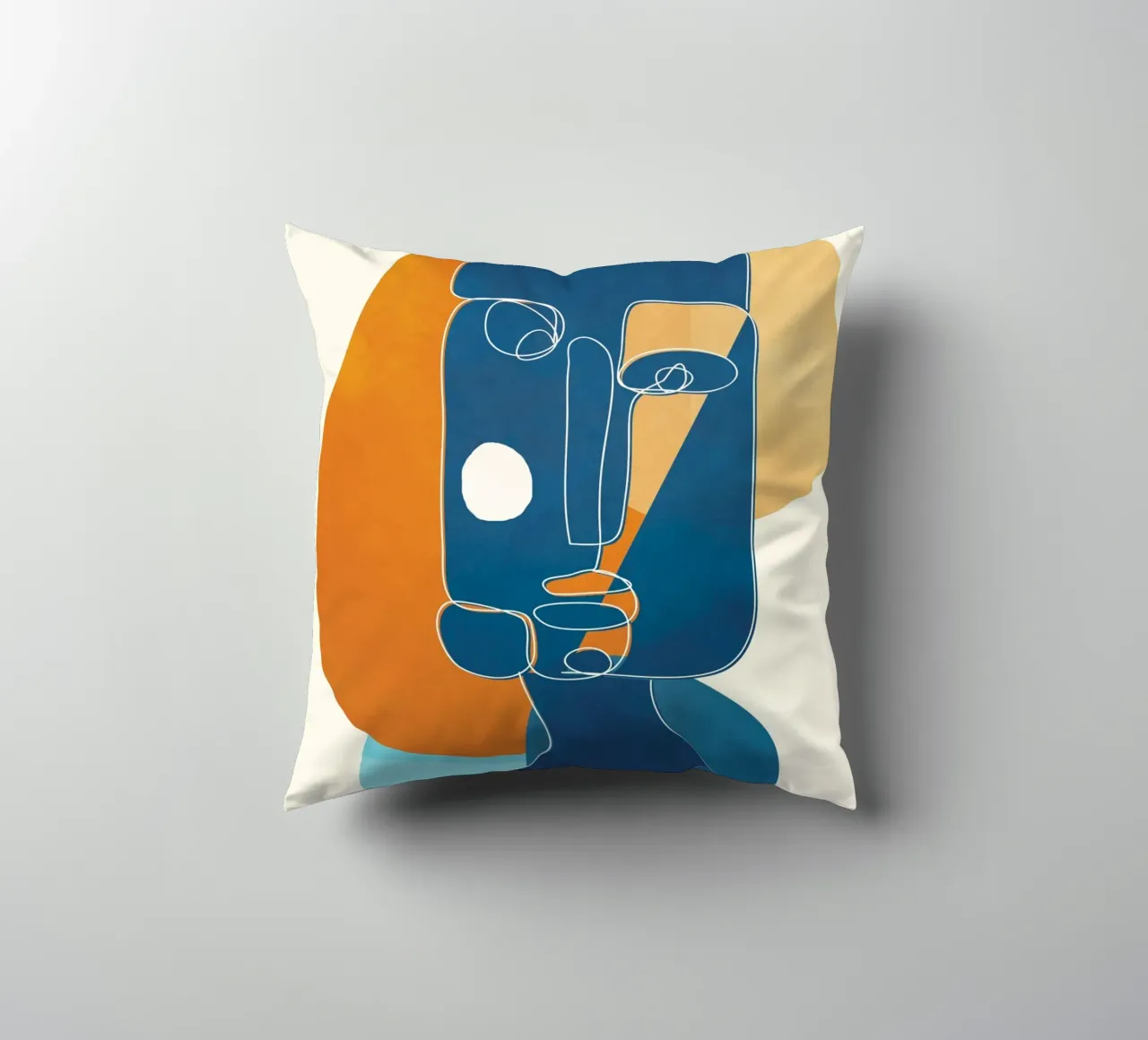 Abstract Mask Design 2 cuscino da cityart