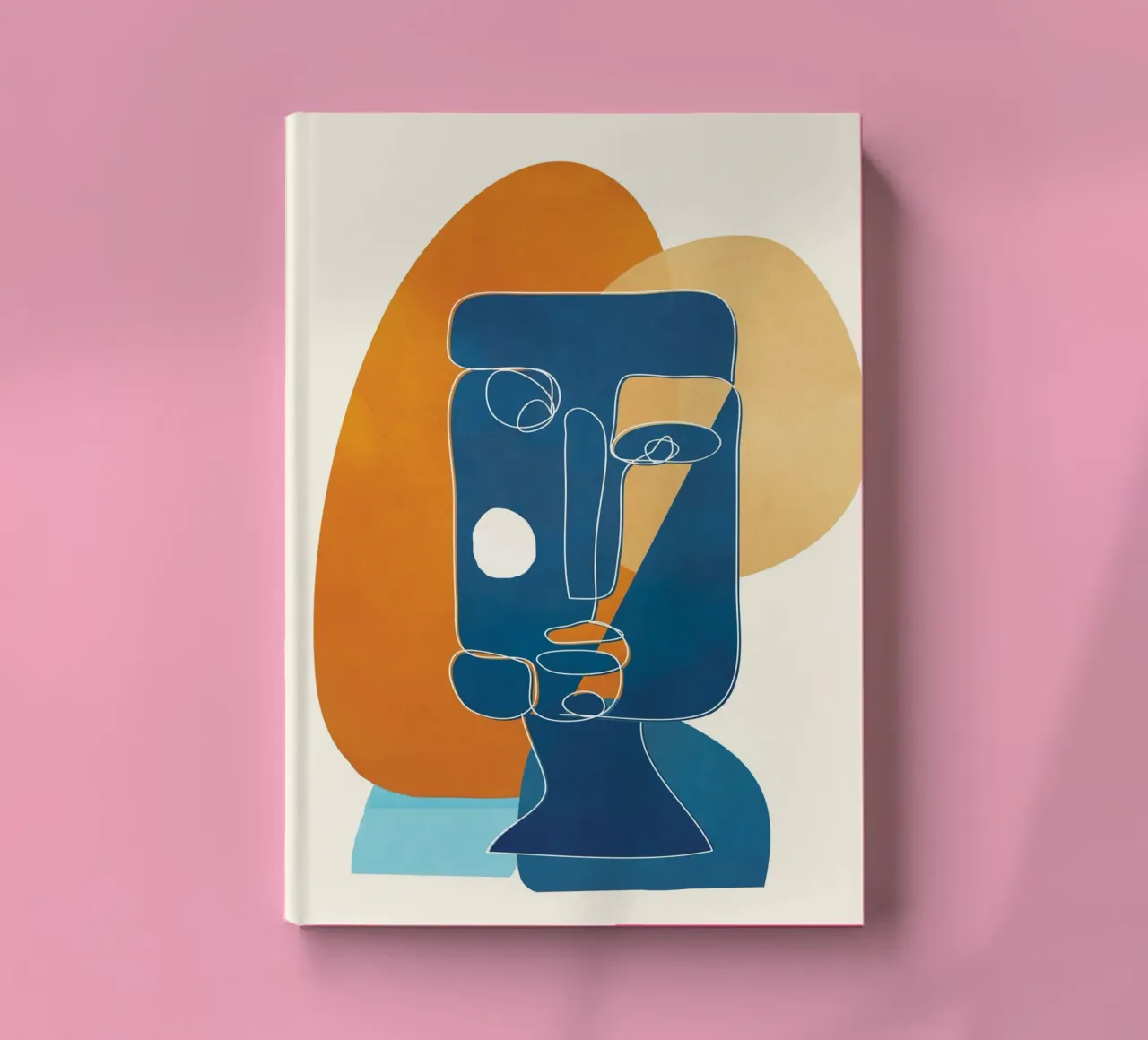 Abstract Mask Design 2 notebook by cityart