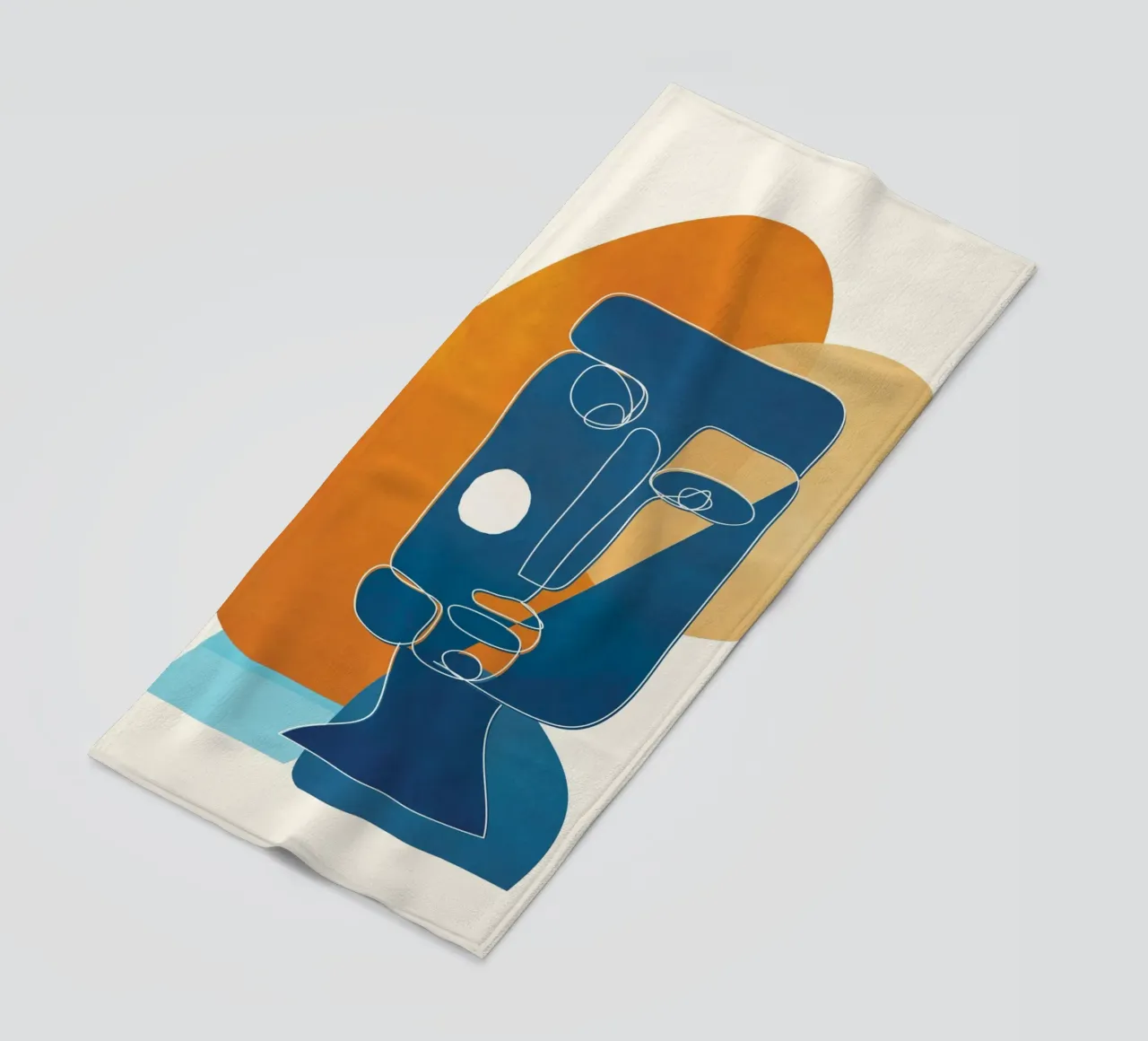 Abstract Mask Design 2 telo mare da cityart
