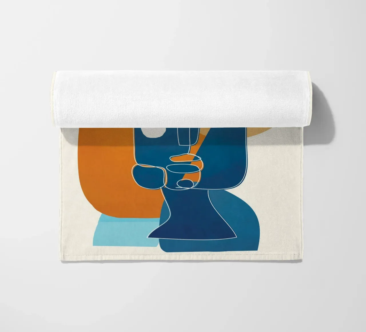 Abstract Mask Design 2 telo mare da cityart