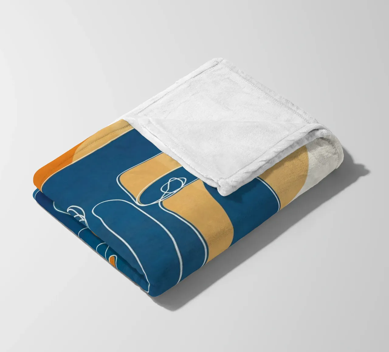 Abstract Mask Design 2 coperta in pile da cityart