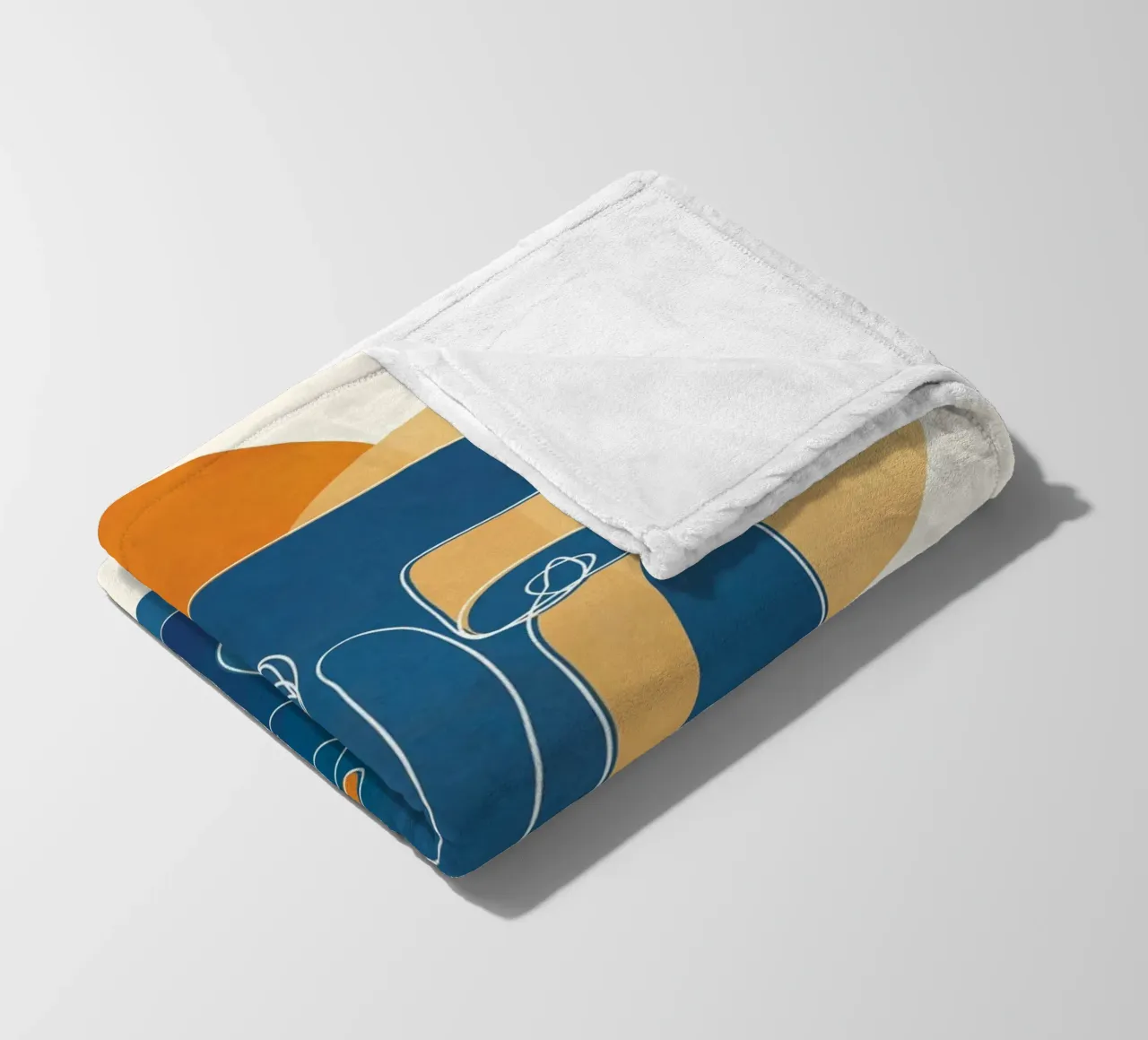 Abstract Mask Design 2 coperta in pile da cityart