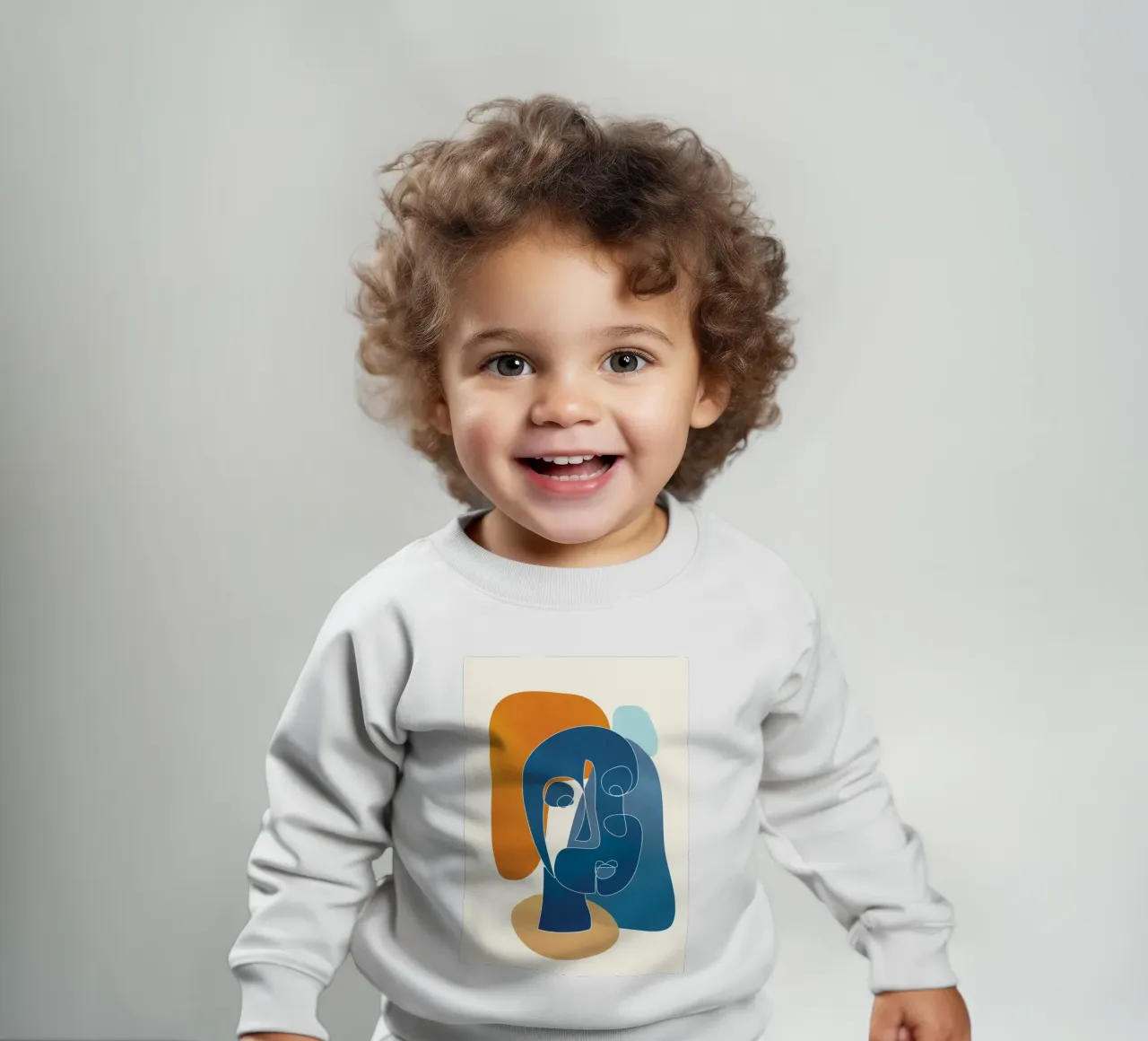 Abstract Mask Design 3 felpa neonato da cityart